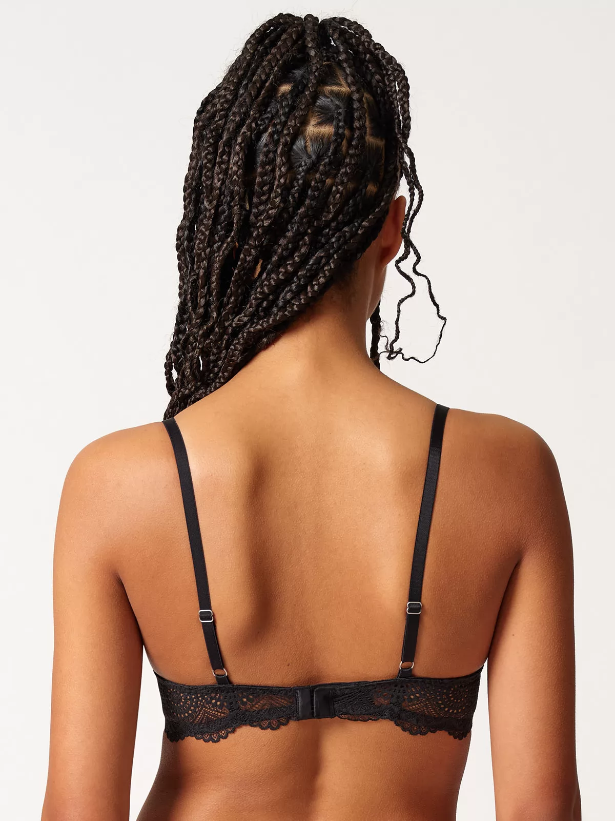 Czarny Biustonosz Spacer Skiny Micrornaments 082630 - zdjęcie 2