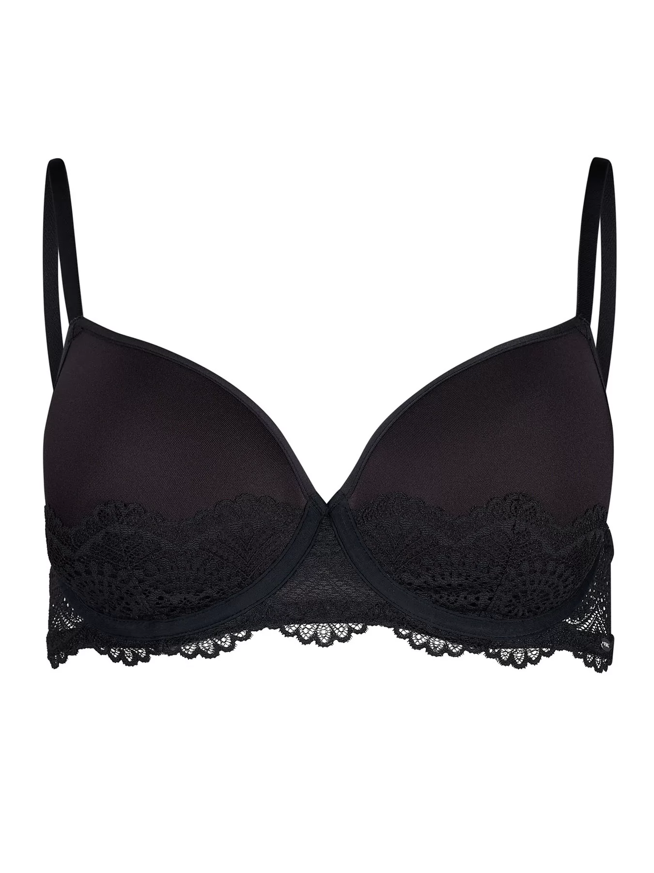 Czarny Biustonosz Spacer Skiny Micrornaments 082630 - zdjęcie 4