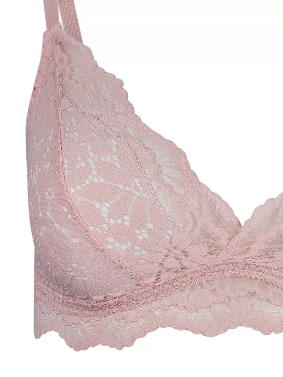 Pudrowy róż, różowy Biustonosz bez fiszbin Skiny Wonderfulace 084582 - zdjęcie 3