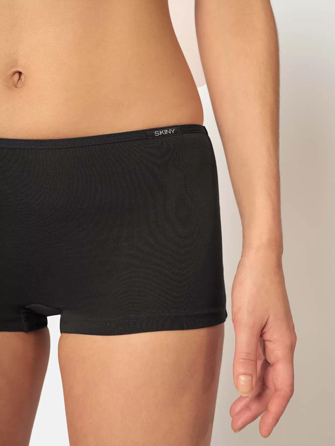 Czarny Bokserki Skiny Cotton Essentials 089350 - zdjęcie 3