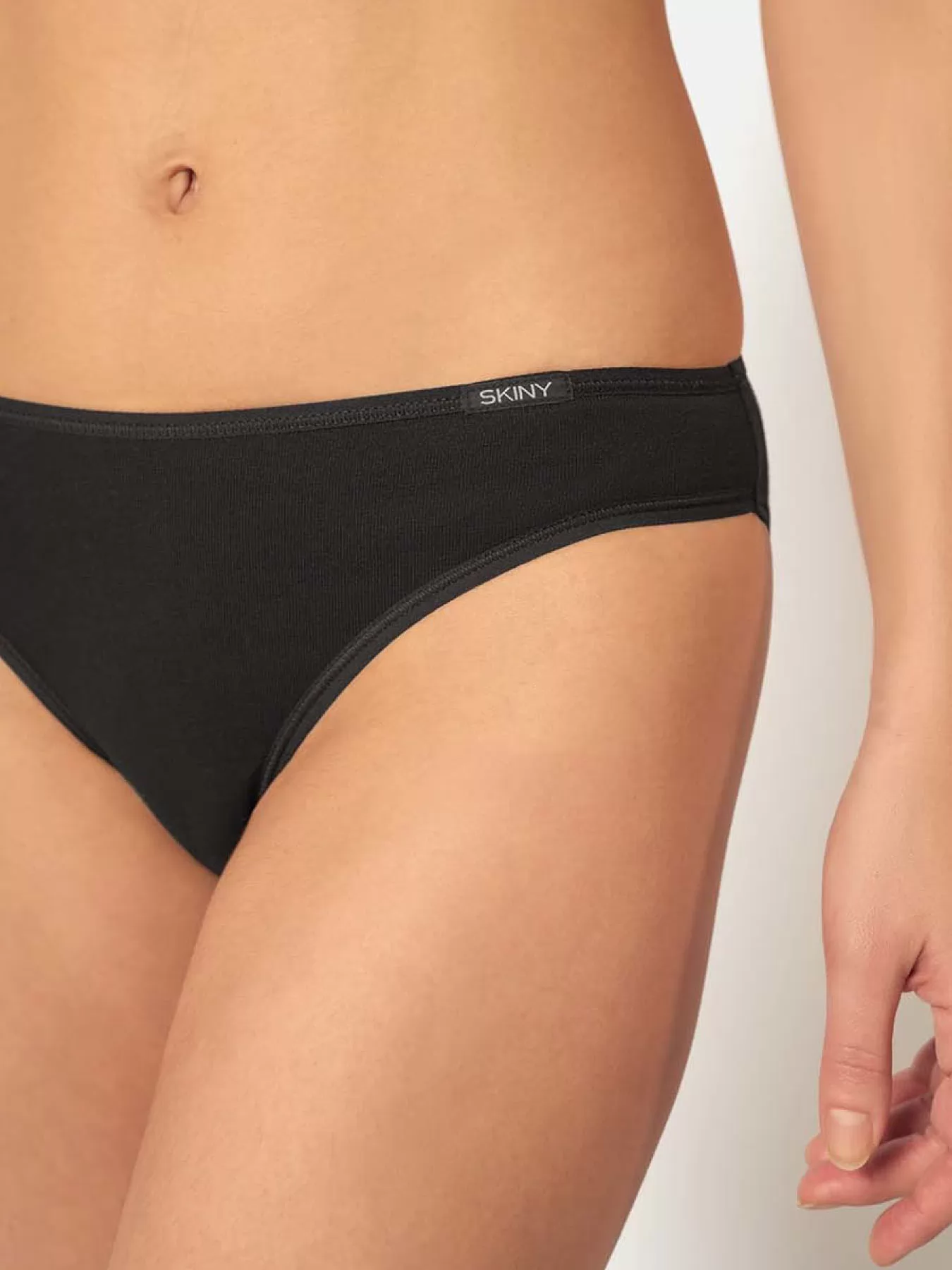 Czarny Figi Skiny Cotton Essentials 080903 - zdjęcie 3