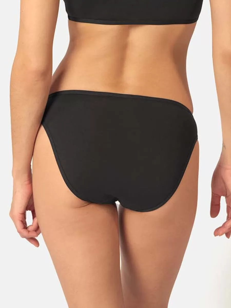 Czarny Figi Skiny Cotton Essentials 089349 - zdjęcie 2