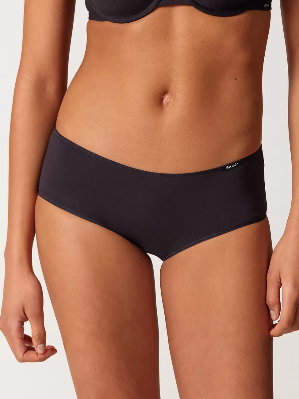 Czarny Bokserki Skiny Every Day in Cotton 082641 - zdjęcie 1