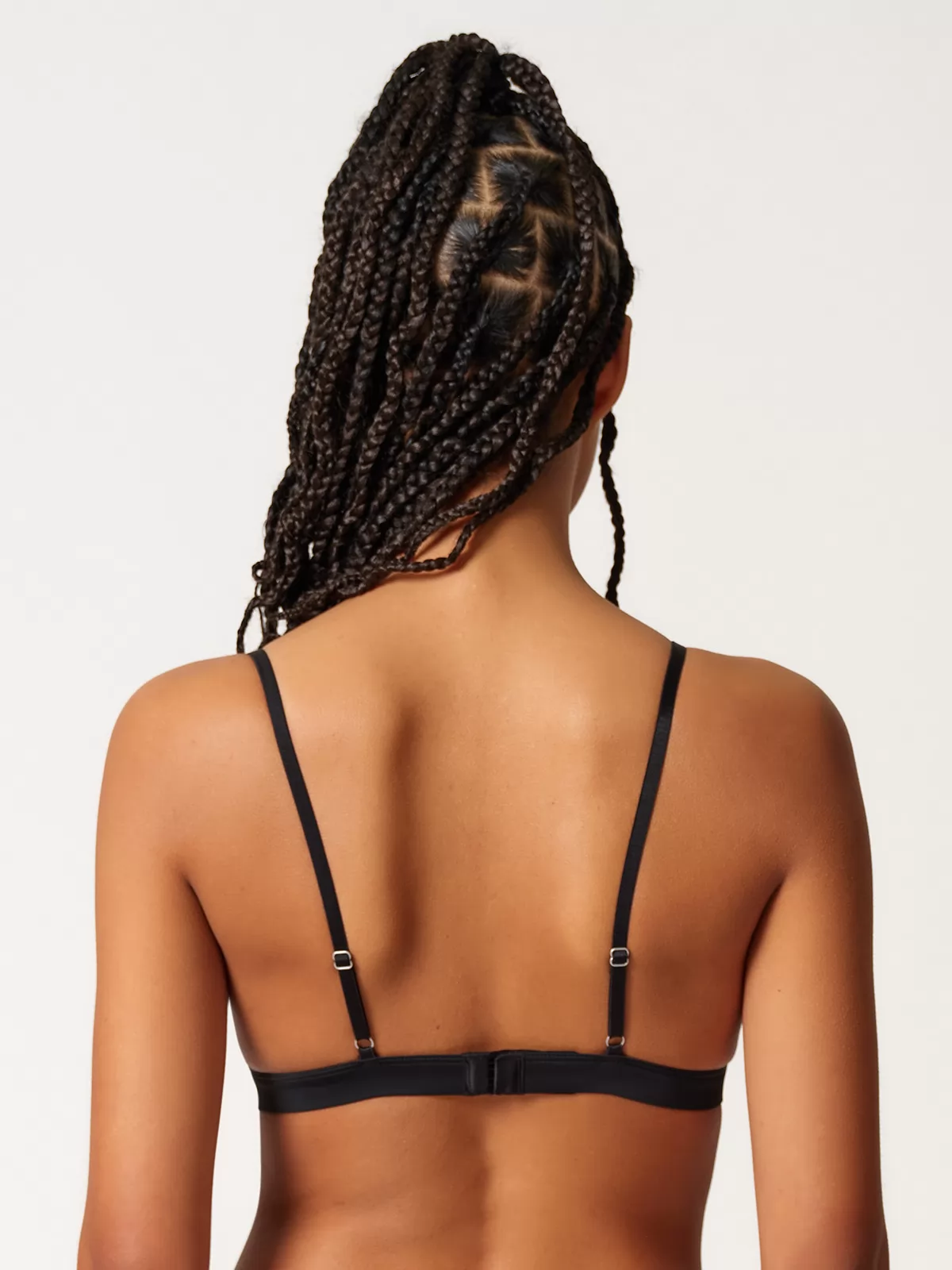 Czarny Biustonosz bez fiszbin Skiny Micrornaments 082628 - zdjęcie 2