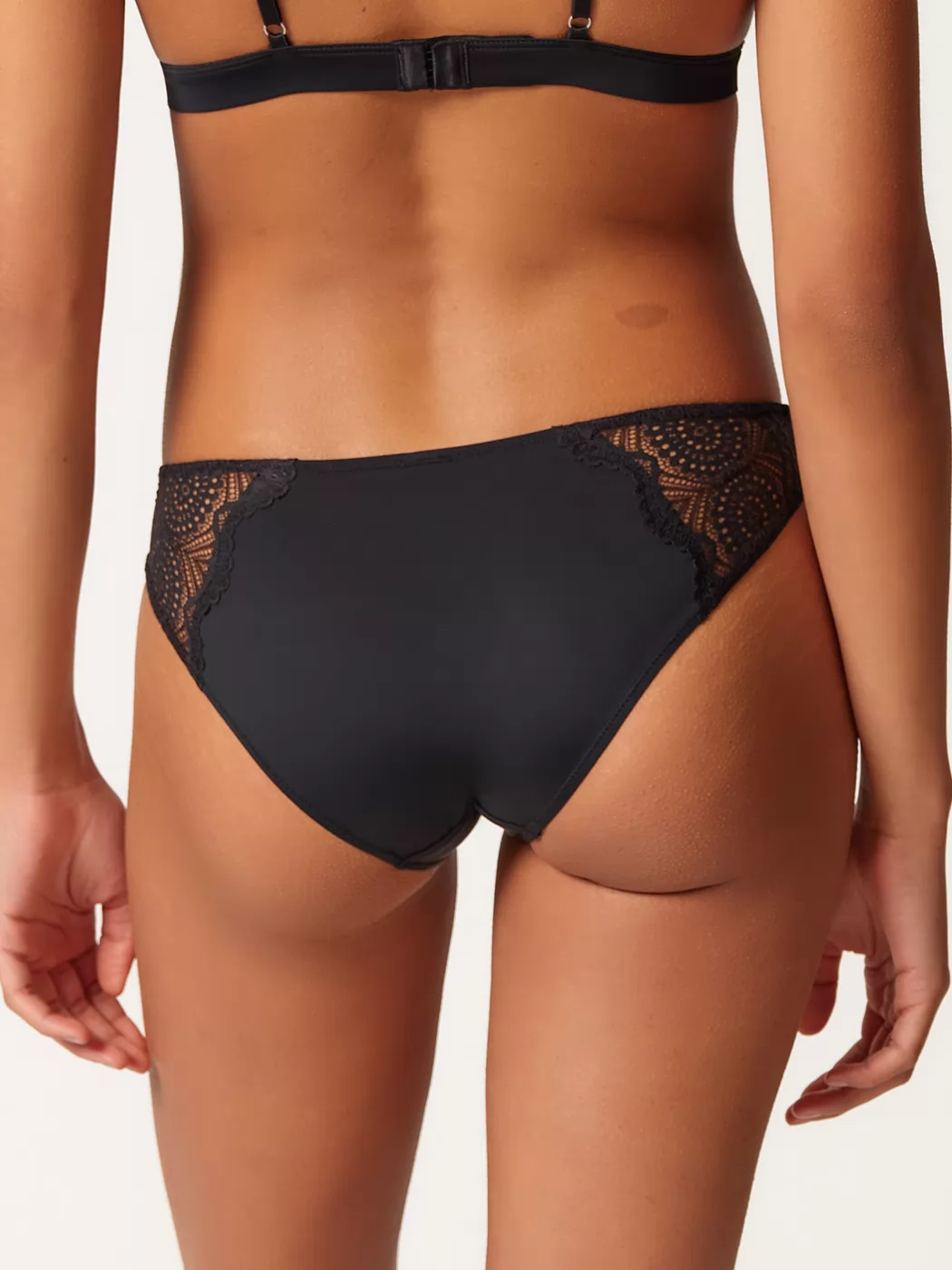 Czarny Figi Skiny Micrornaments 082698 - zdjęcie 2