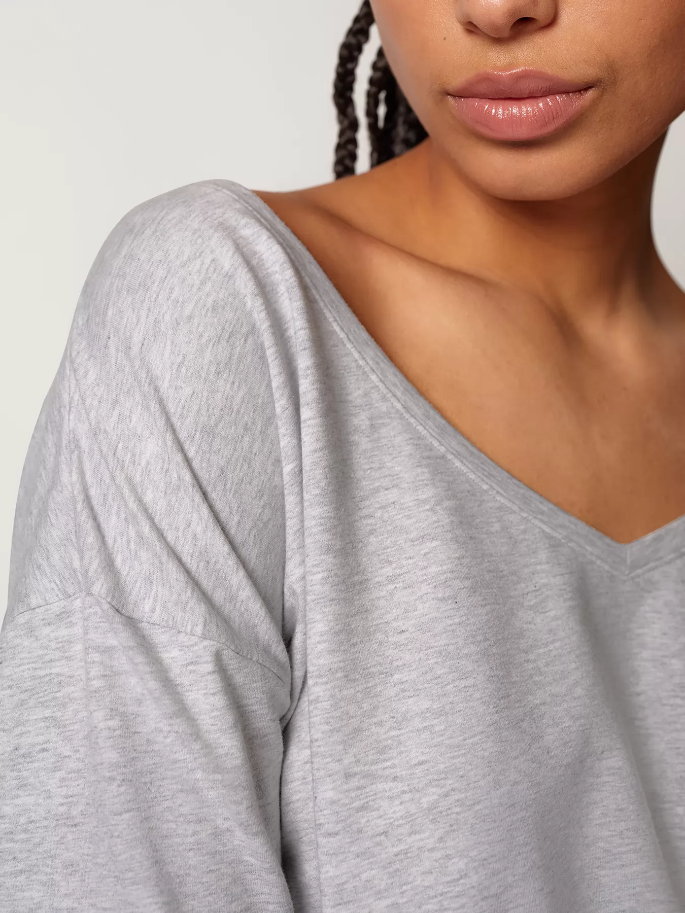 Szary Koszulka damska Skiny Every Night in Mix&Match 082617 - zdjęcie 3