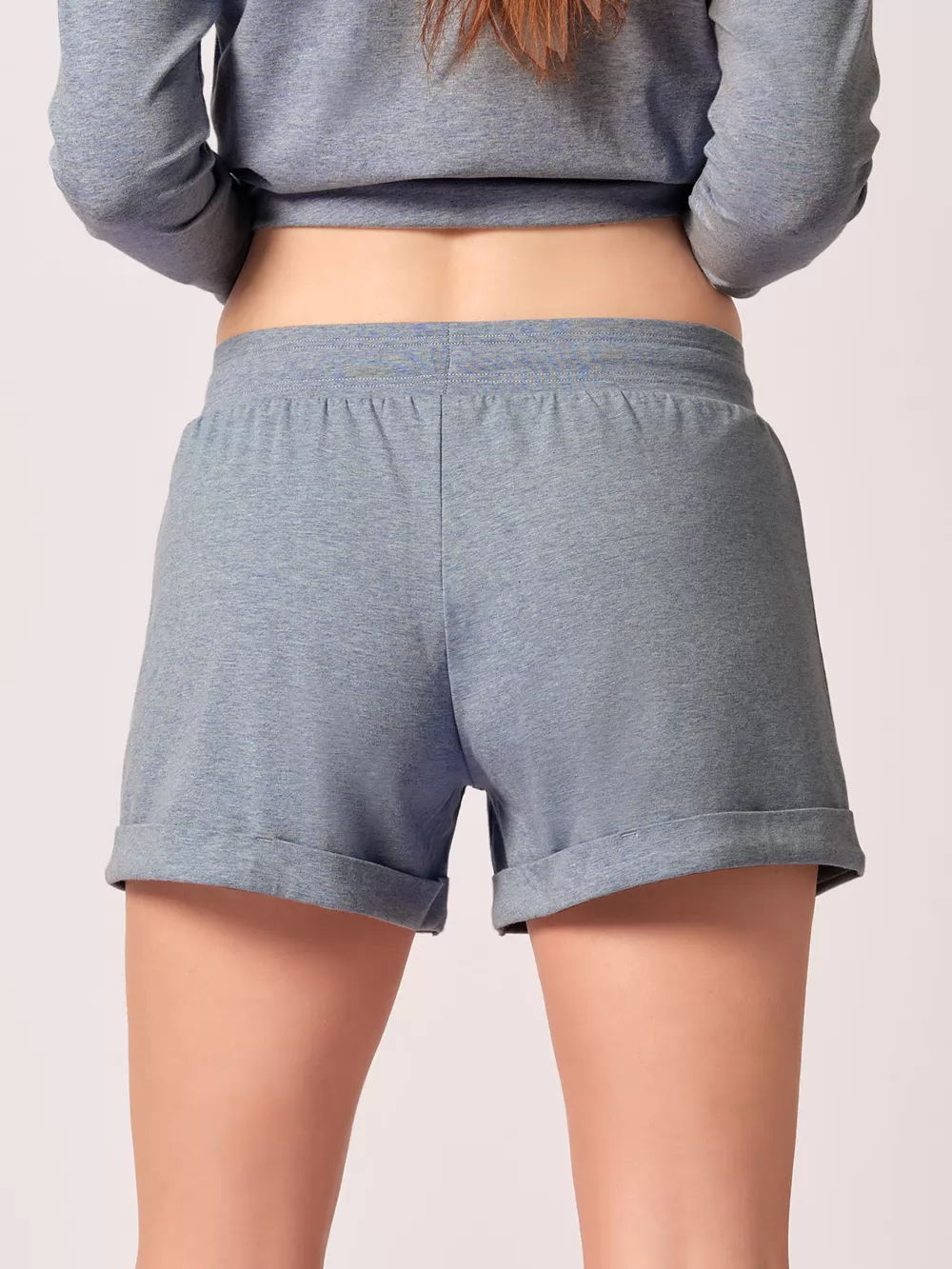 Niebieski Spodenki damskie Skiny Every Night in Mix&Match 080803 - zdjęcie 2