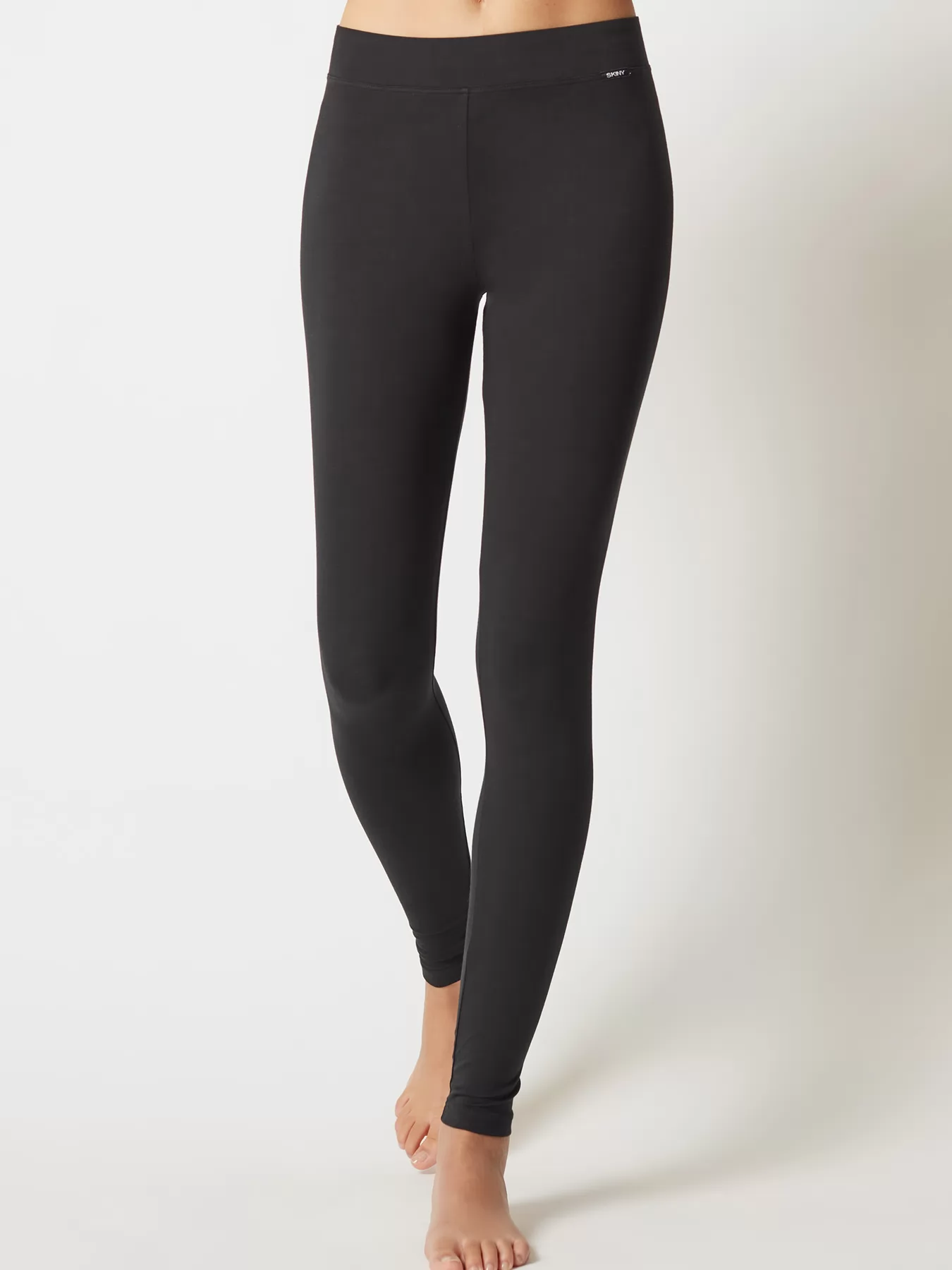 Czarny Leginsy damskie Skiny Every Night in Mix&Match 080778 - zdjęcie 1