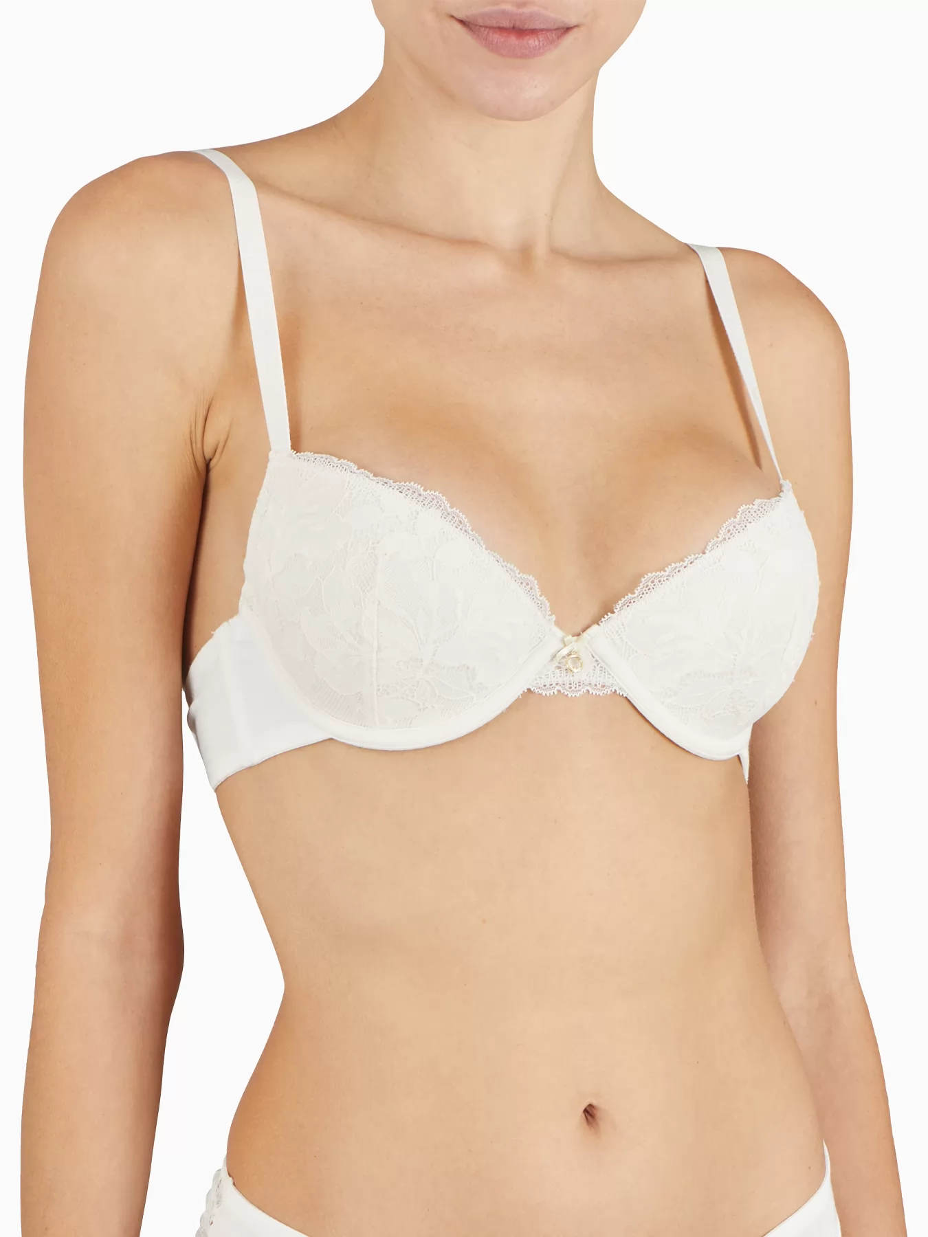 Kremowy Biustonosz Emporio Armani 1653944F221 - zdjęcie 1