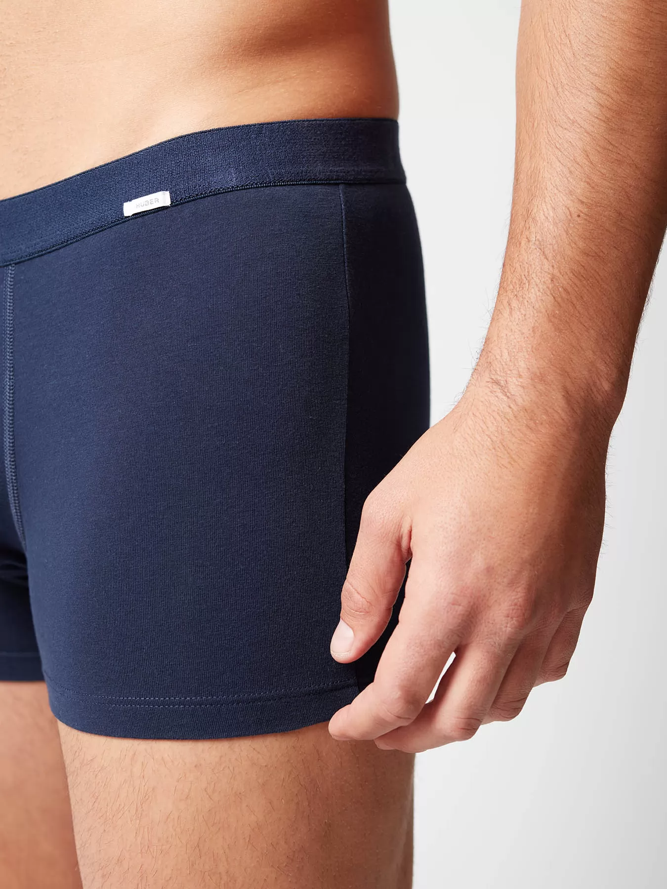 Granatowy Bokserki męskie 2PACK Huber 112535 - zdjęcie 8