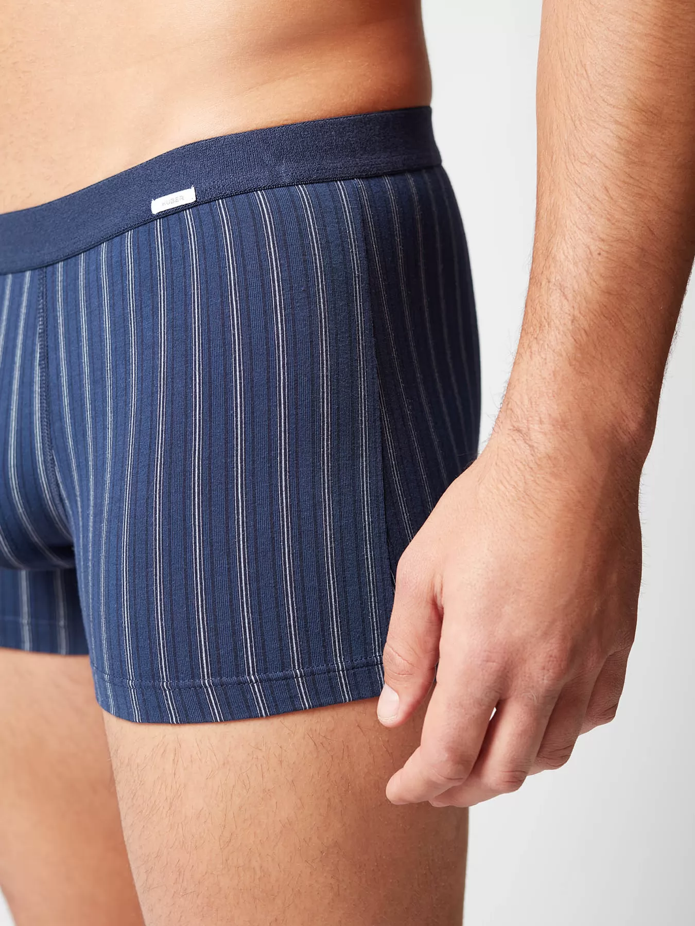 Granatowy Bokserki męskie 2PACK Huber 112535 - zdjęcie 7