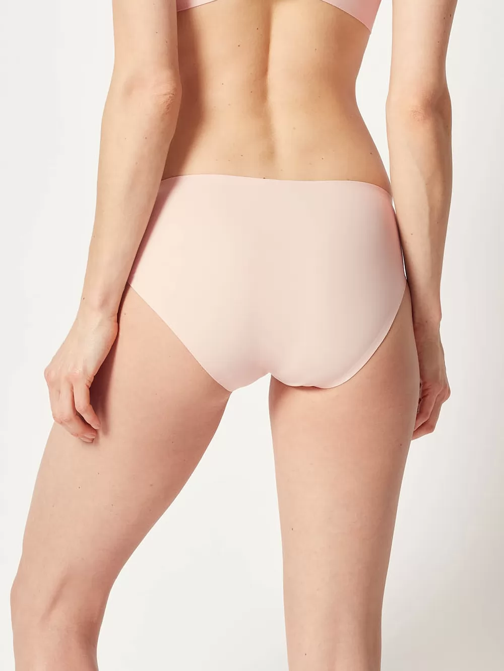 Pudrowy róż Figi damskie Huber Micro Bonded 016003 - zdjęcie 2