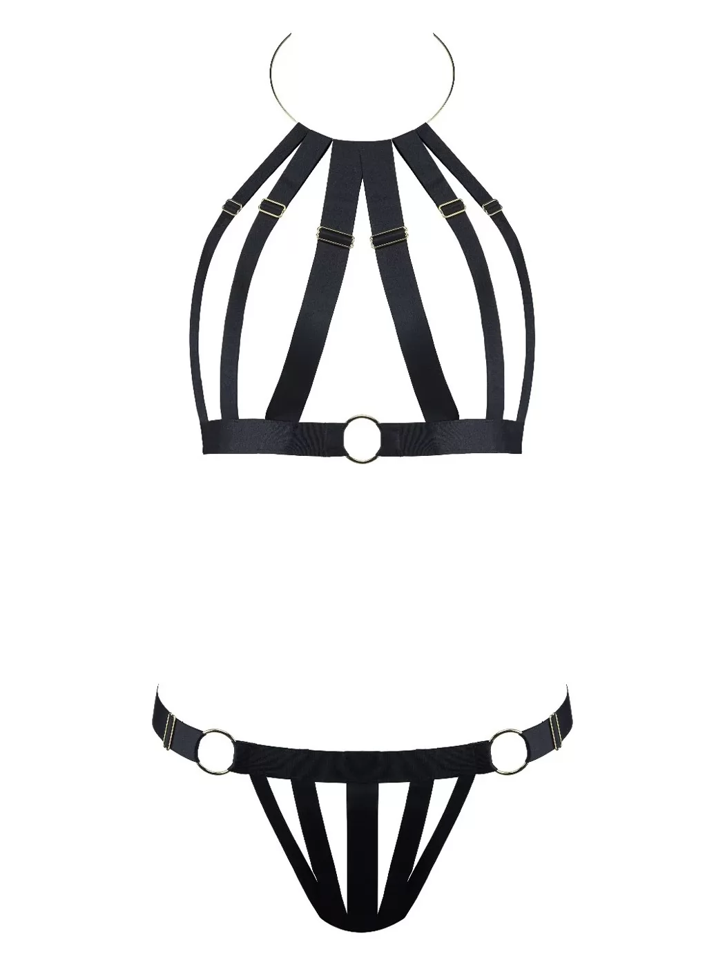 Czarny Komplet bielizny Aubade Lust for Life 3G80 - zdjęcie 5