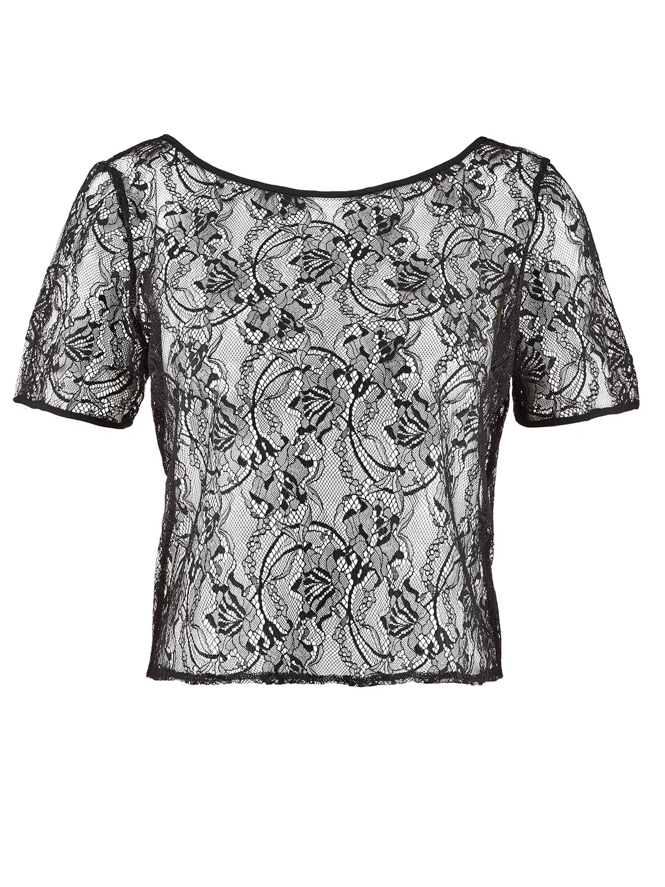 Czarny Top Aubade Lazy Days RL48 - zdjęcie 3