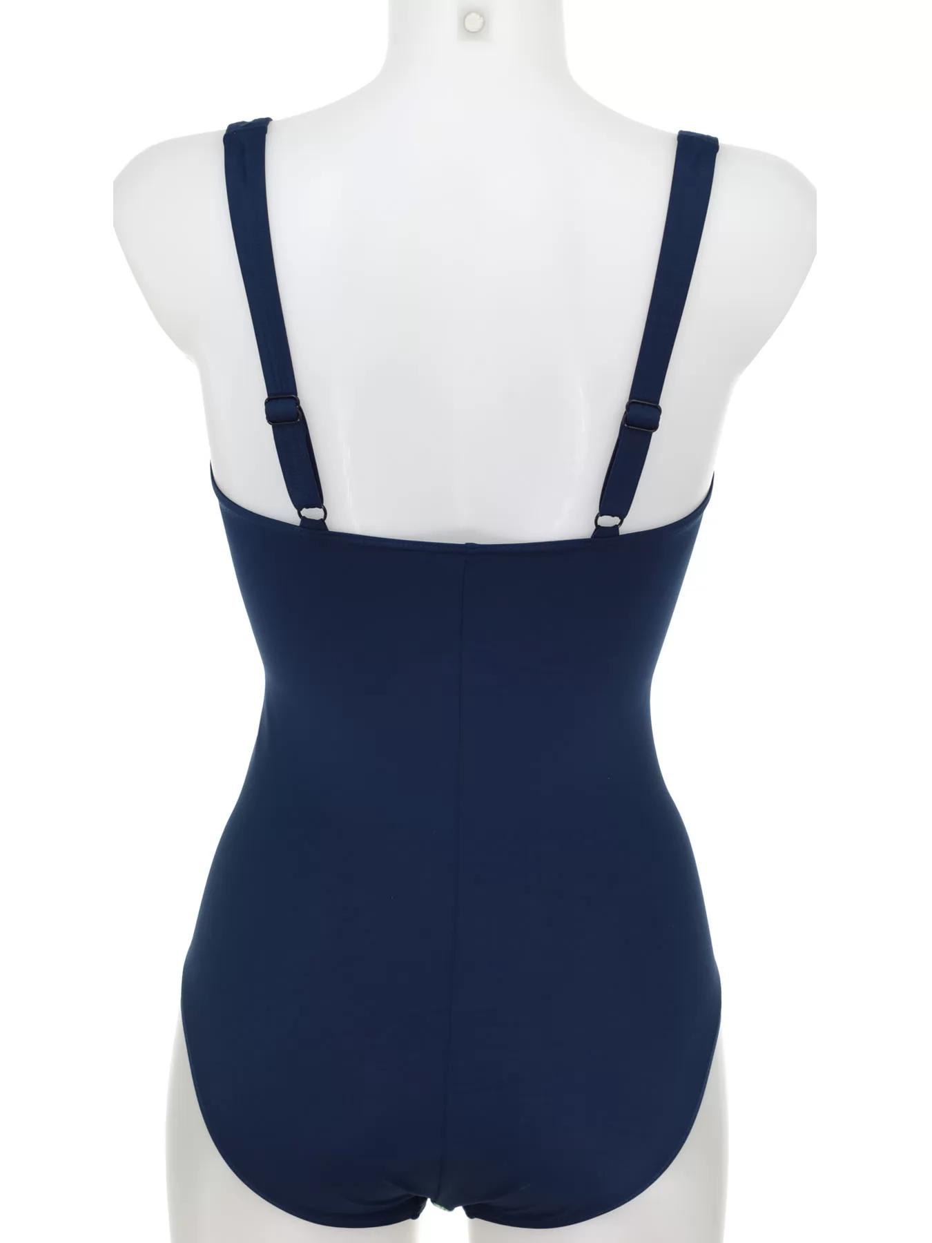 Granatowy, pomarańczowy, wielobarwny Kostium kąpielowy Sunmarin 12044 - zdjęcie 2