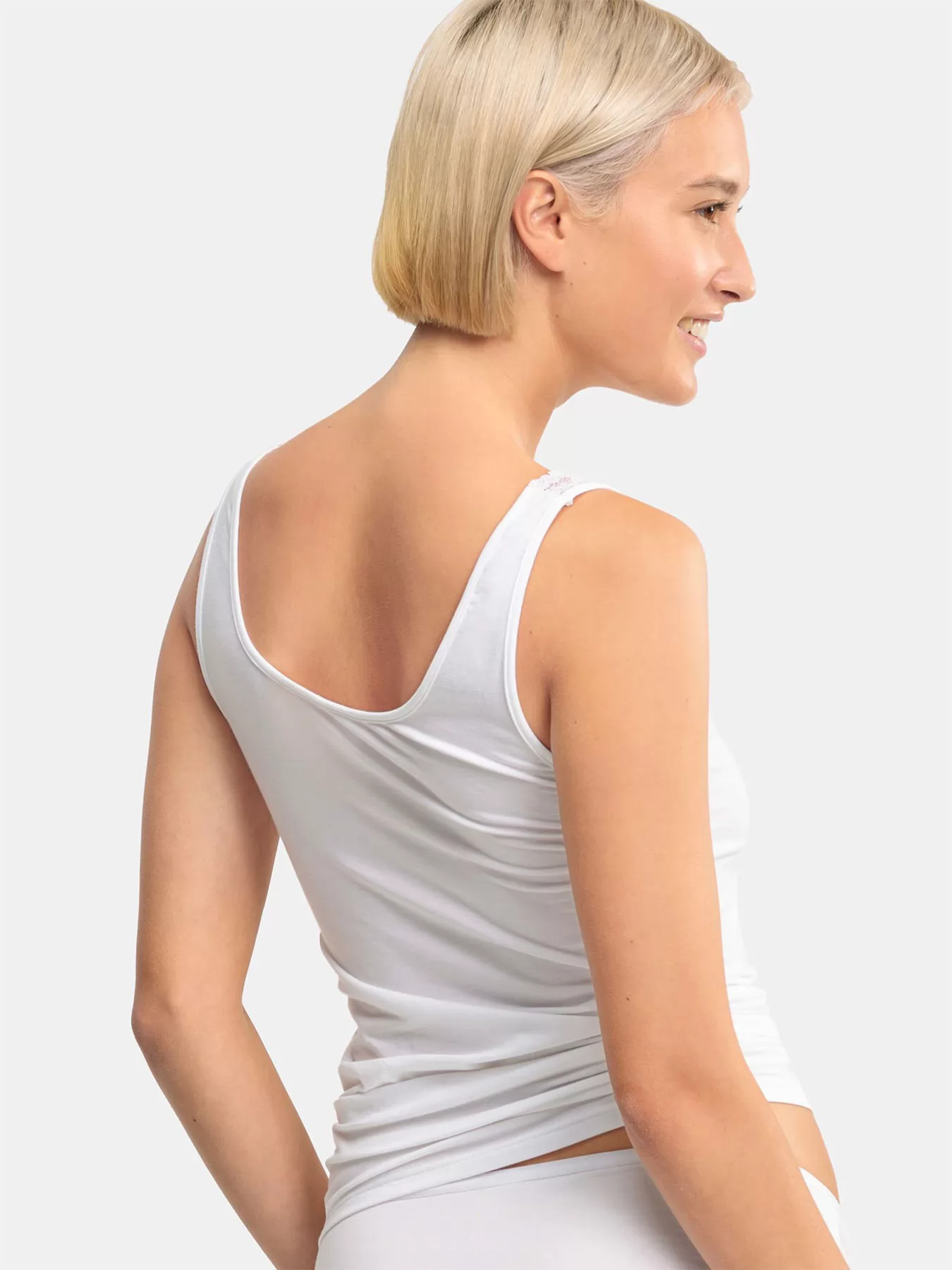 Biały Koszulka damska Speidel Lace Edition 9630 - zdjęcie 2