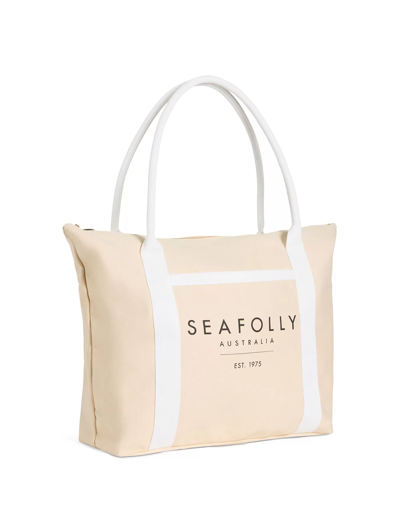Beżowy Torba plażowa Seafolly Canvas Tote Bag 72108-BG - zdjęcie 3