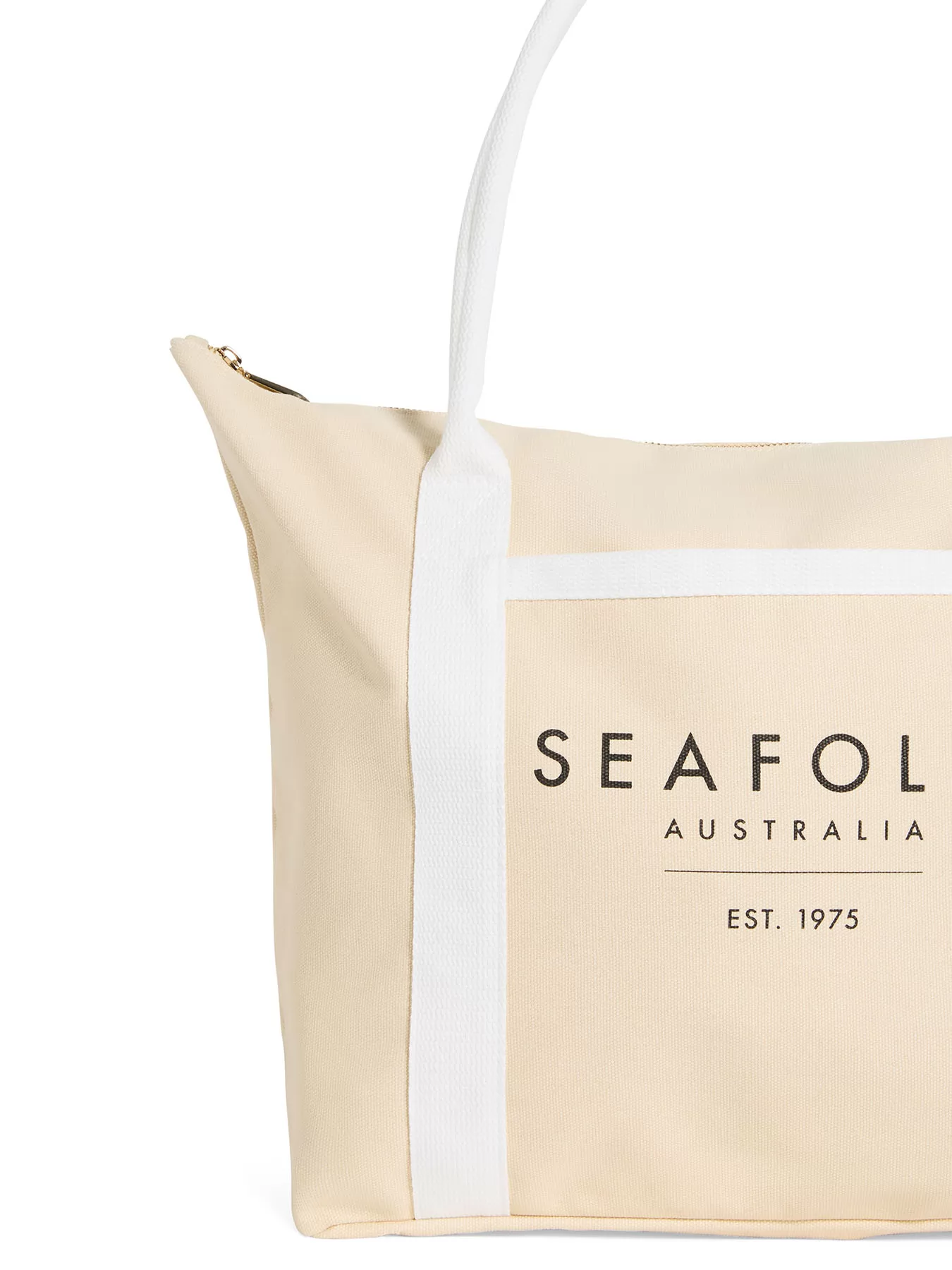 Beżowy Torba plażowa Seafolly Canvas Tote Bag 72108-BG - zdjęcie 5