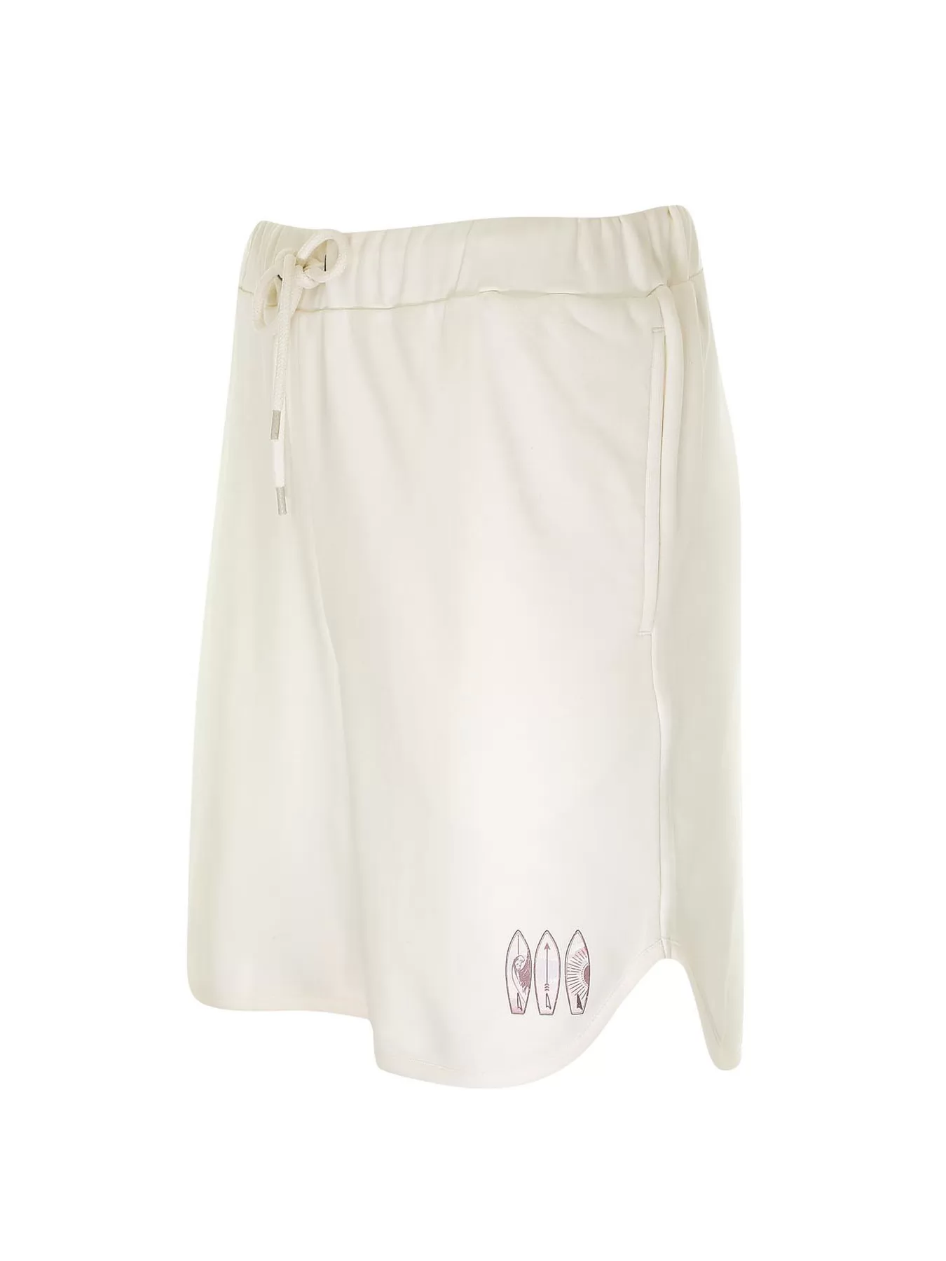 Kremowy Szorty dresowe Olympia 33663 - zdjęcie 2