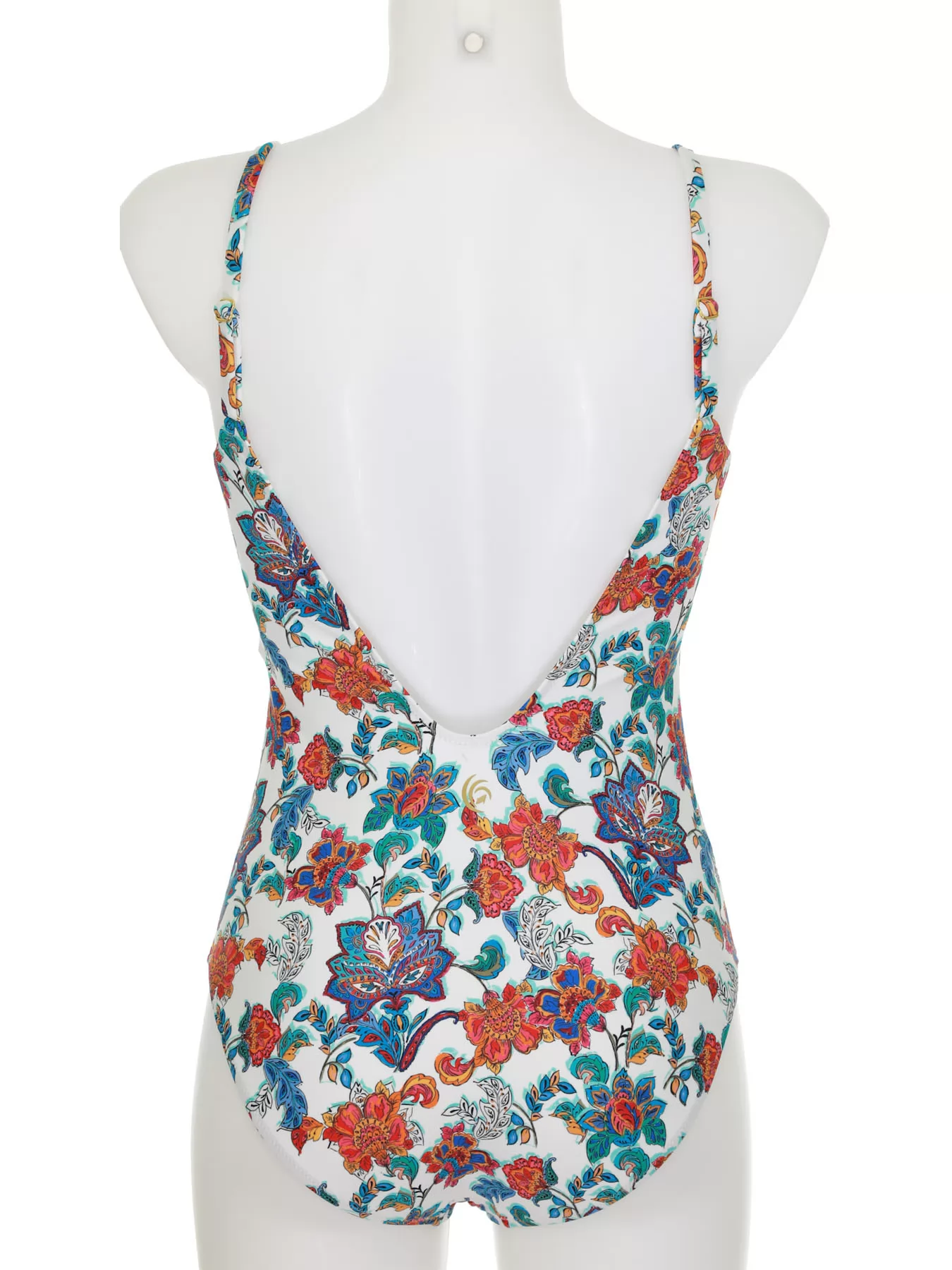 Niebieski, pomarańczowy, wielobarwny Kostium kąpielowy Olympia 32612 - zdjęcie 5