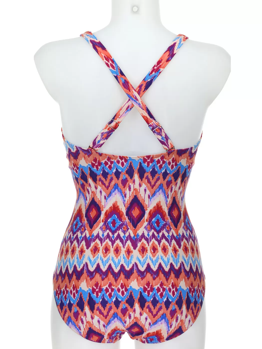 Fioletowy, pomarańczowy Kostium kąpielowy Olympia 32004 - zdjęcie 2