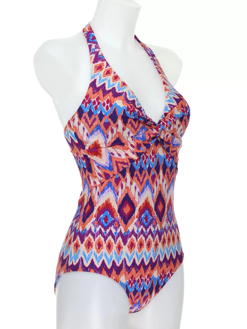 Fioletowy, pomarańczowy Kostium kąpielowy Olympia 32004 - zdjęcie 3