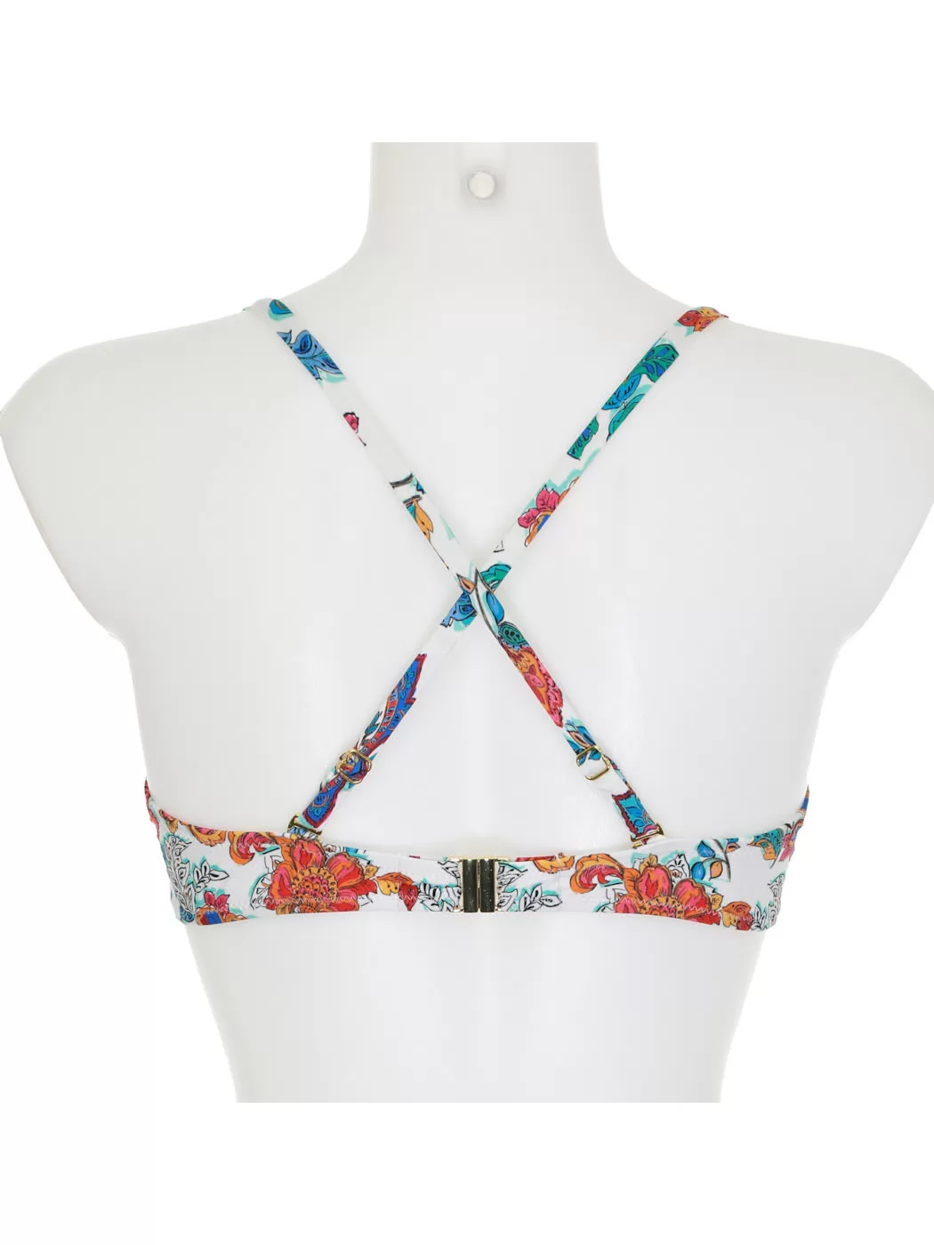 Niebieski, pomarańczowy, wielobarwny Góra od kostiumu Olympia 31641 - zdjęcie 6