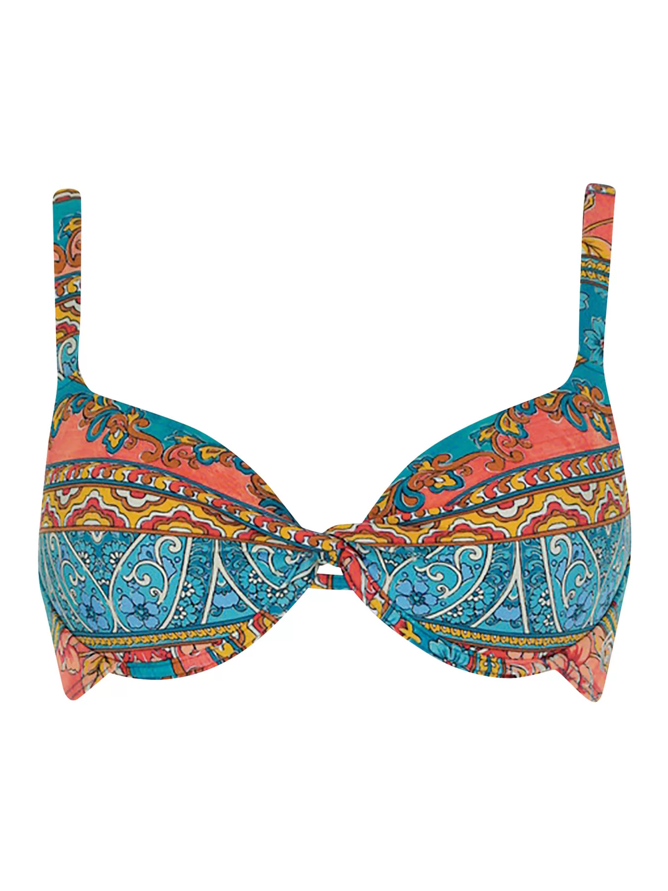 Czerwony, niebieski, wielobarwny Góra od kostiumu Olympia 31632 - zdjęcie 4