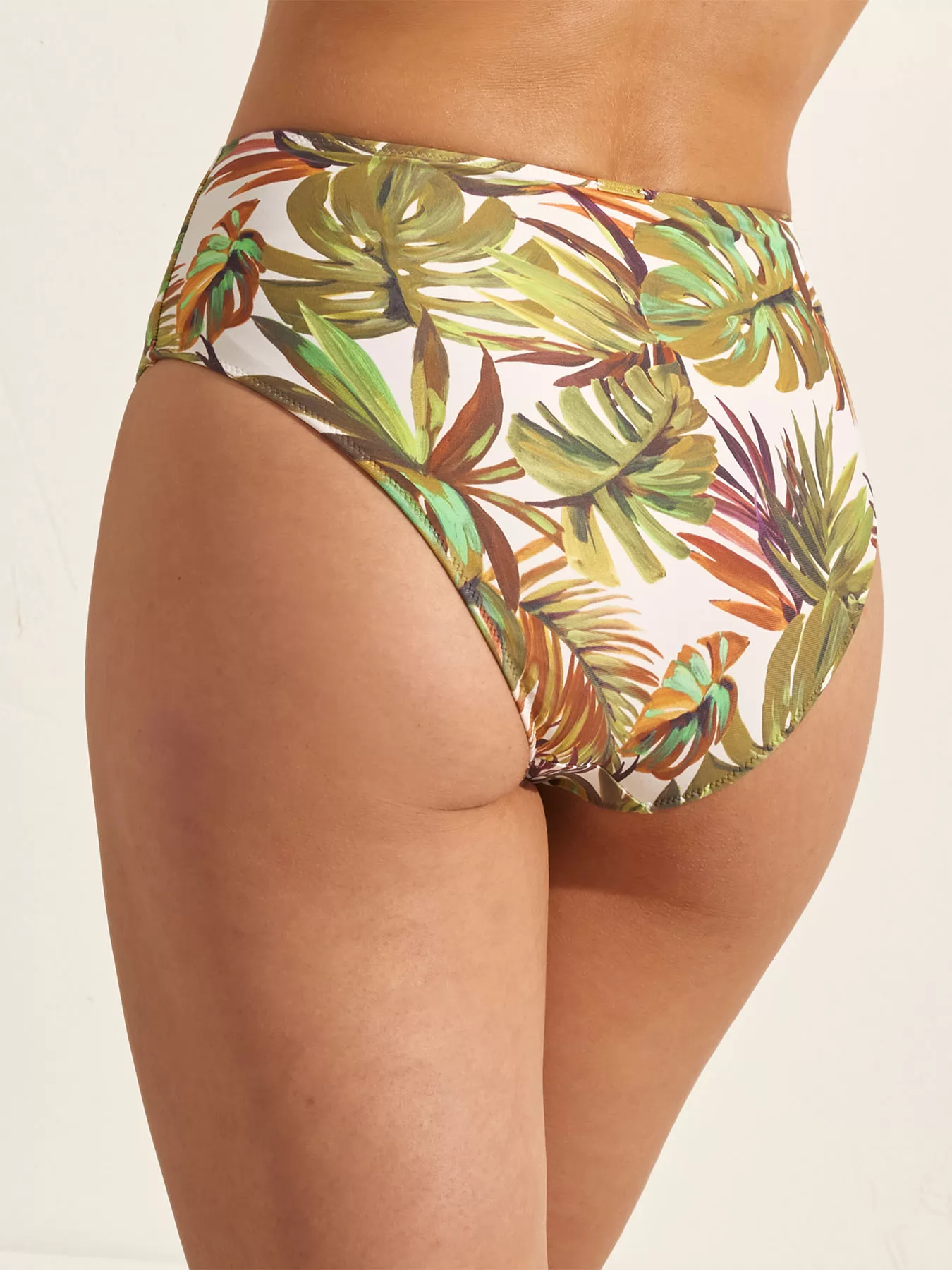 Biały, wielobarwny, zielony Dół od kostiumu Selmark BN003 - zdjęcie 2