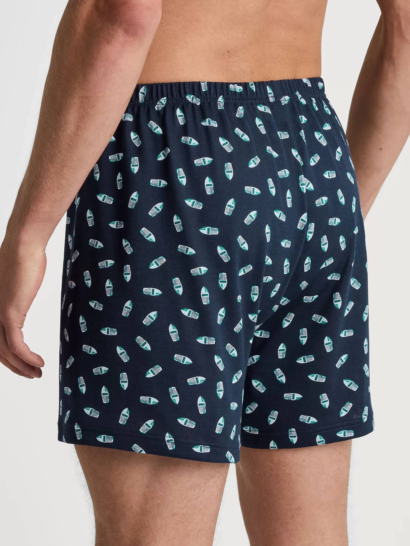 Granatowy Bokserki męskie Calida Cotton Choice 24389 - zdjęcie 2