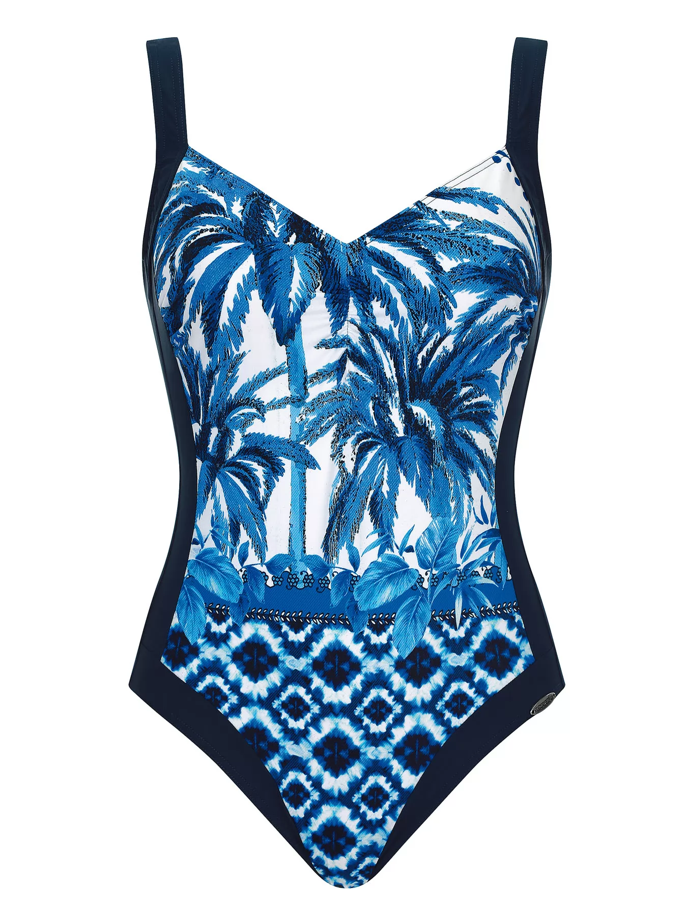 Granatowy, niebieski Kostium kąpielowy Sunflair Beautyform 72016 - zdjęcie 4