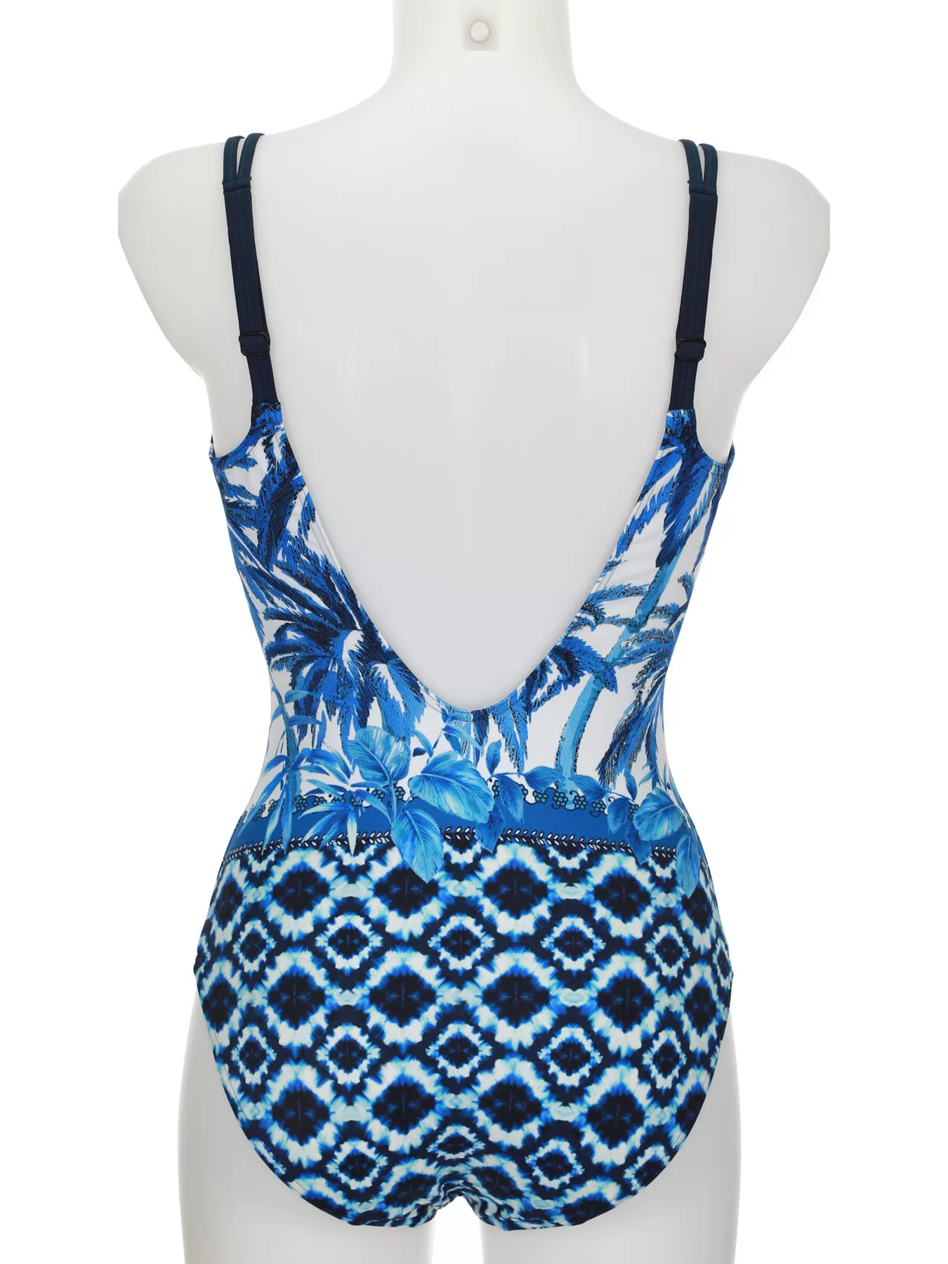 Granatowy, niebieski Kostium kąpielowy Sunflair 72017 - zdjęcie 6