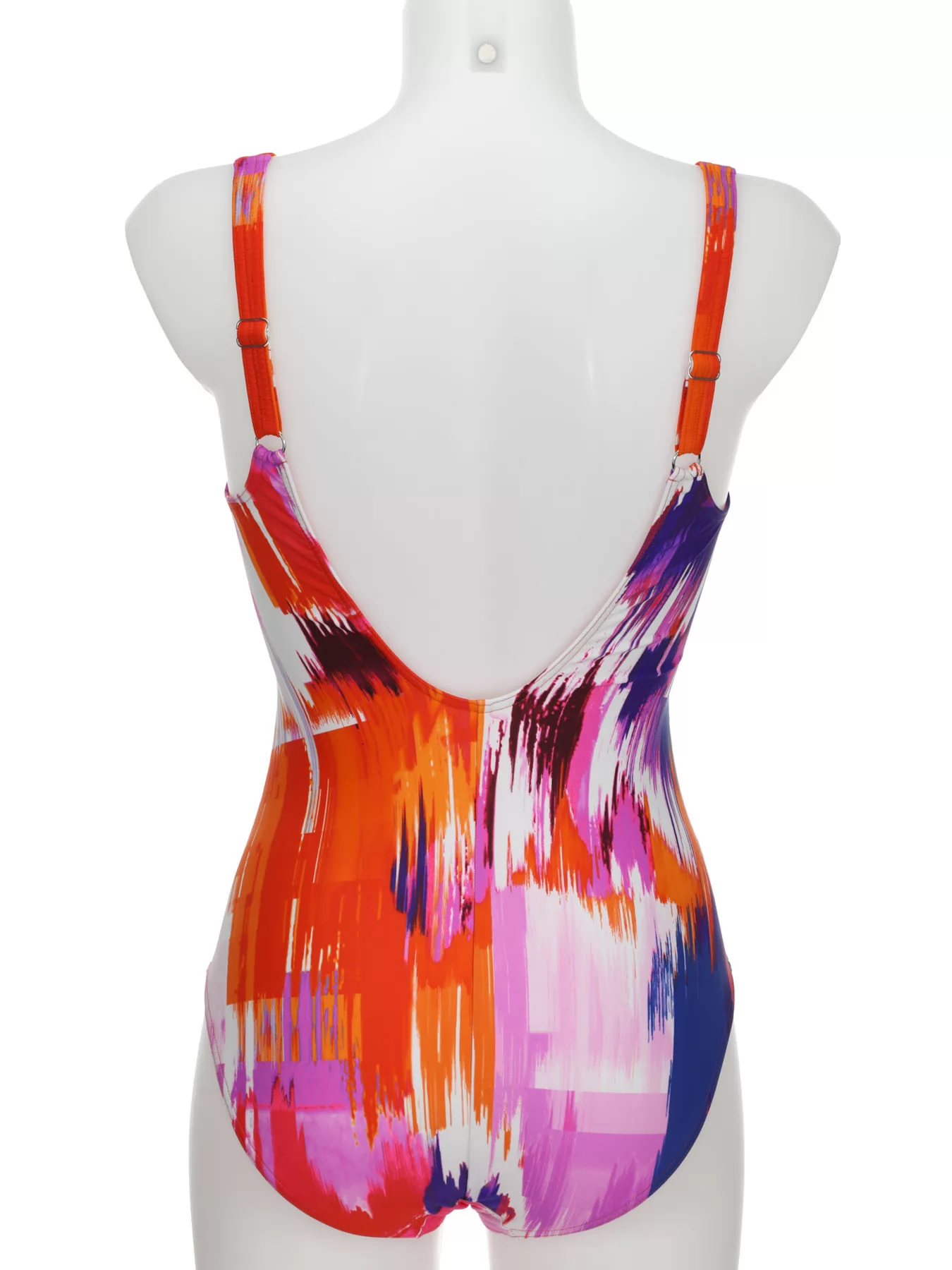 Pomarańczowy, różowy, wielobarwny Kostium kąpielowy Sunflair 72051 - zdjęcie 2