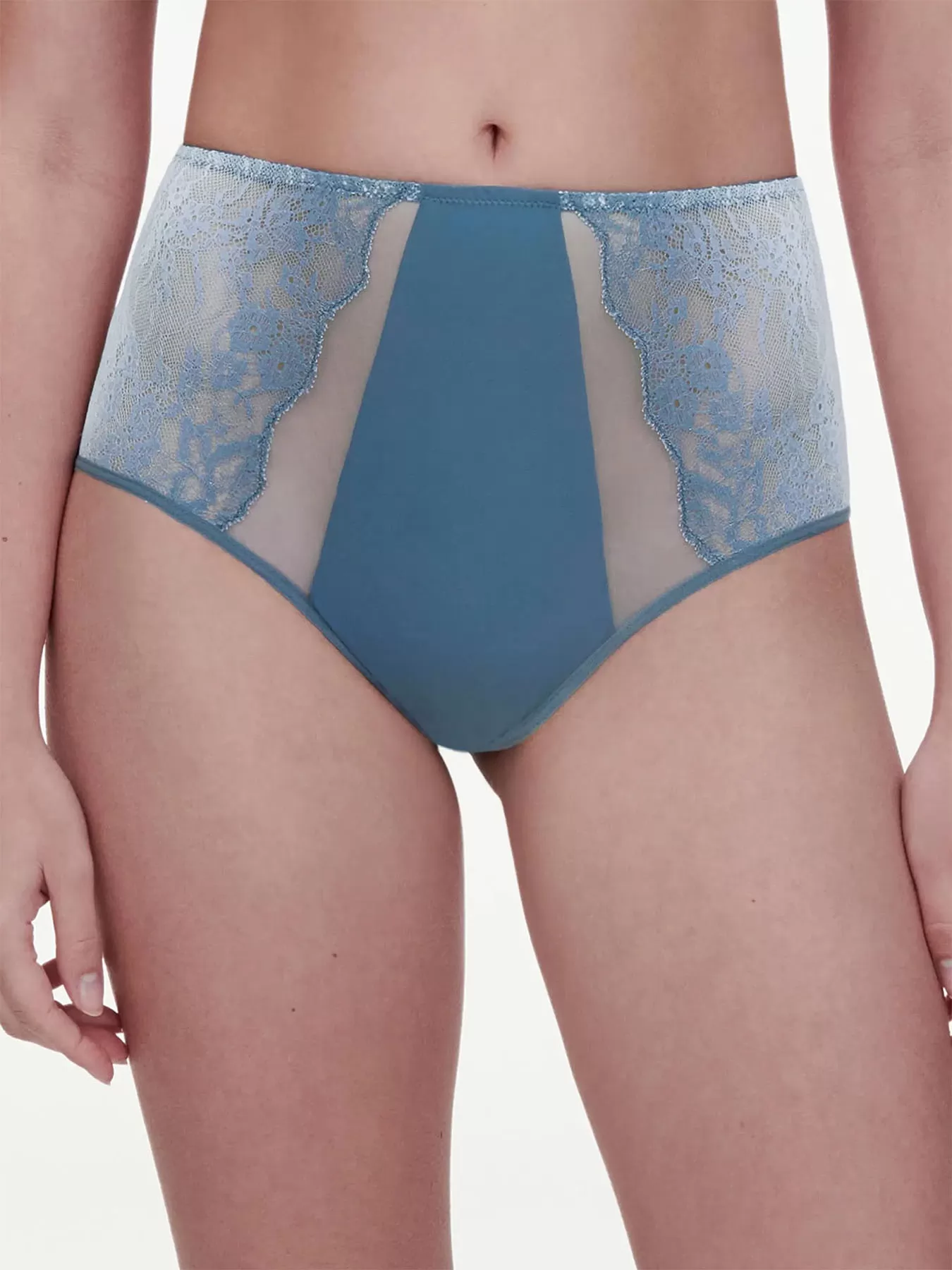 Niebieski Figi wysokie Chantelle Pulp Crush C22MC5 - zdjęcie 1