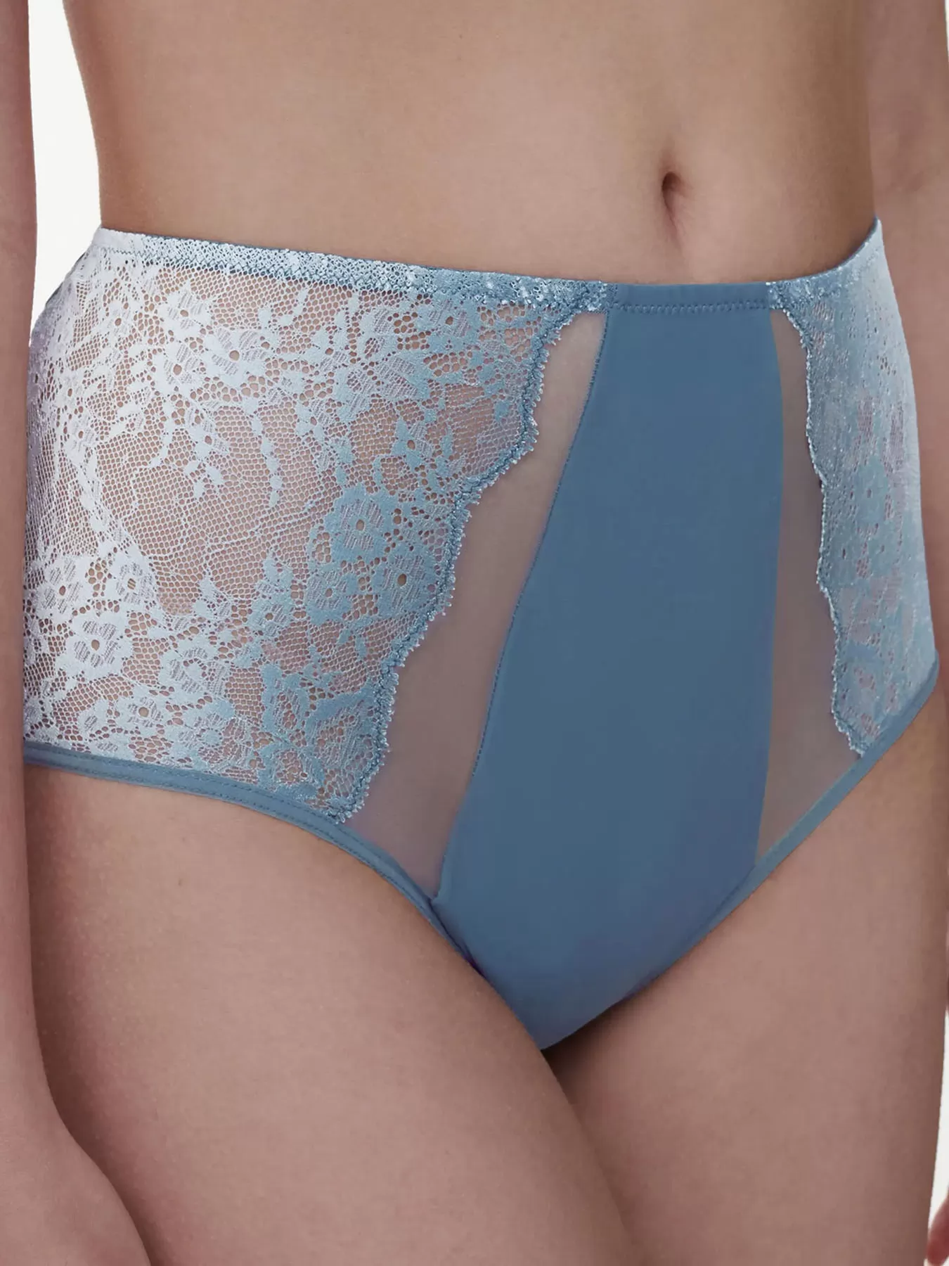 Niebieski Figi wysokie Chantelle Pulp Crush C22MC5 - zdjęcie 3