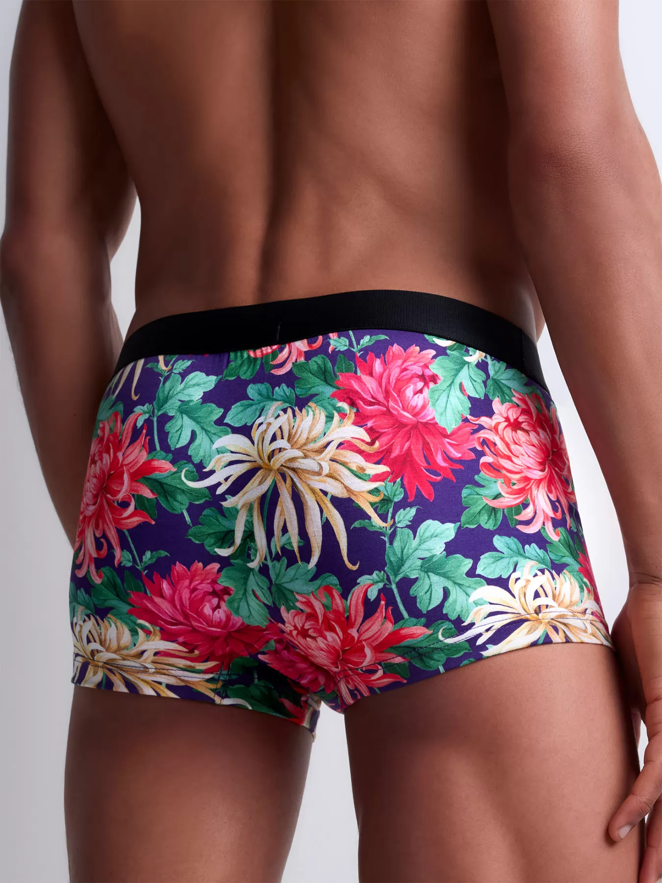 Fioletowy, wielobarwny, zielony Bokserki męskie Aubade Homme XB79T - zdjęcie 2