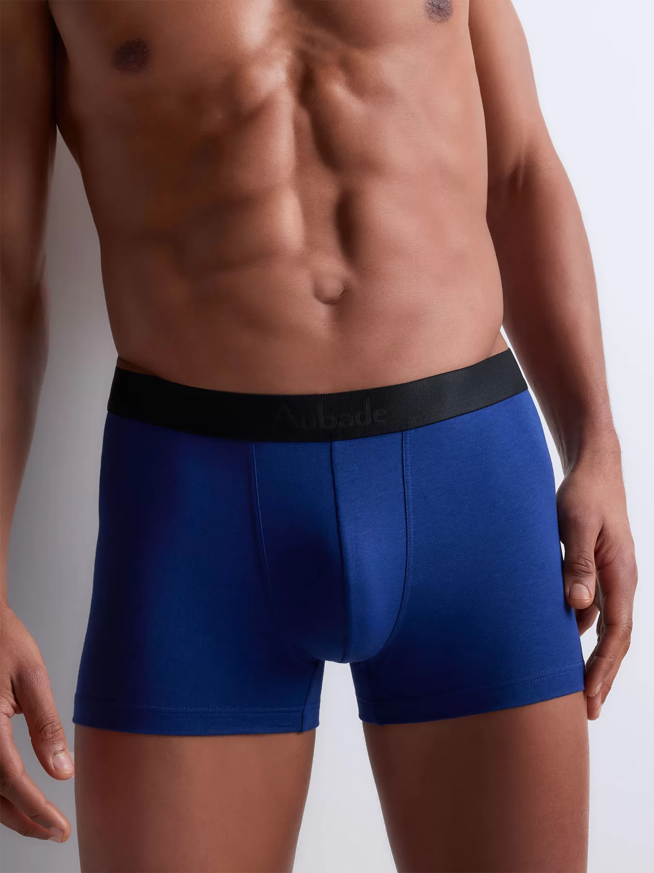 Niebieski, wielobarwny Bokserki męskie 2PACK Aubade Homme XB58T - zdjęcie 4