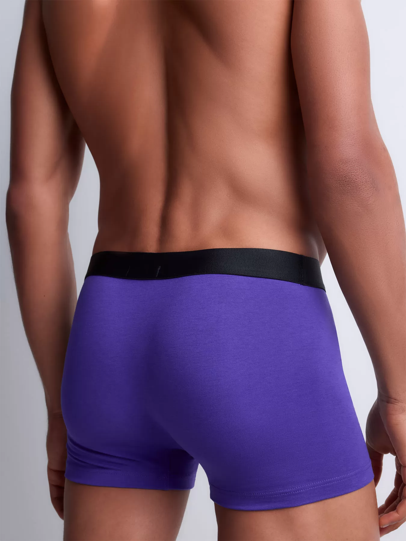 Fioletowy, wielobarwny, zielony Bokserki męskie 2PACK Aubade Homme XB58T - zdjęcie 2