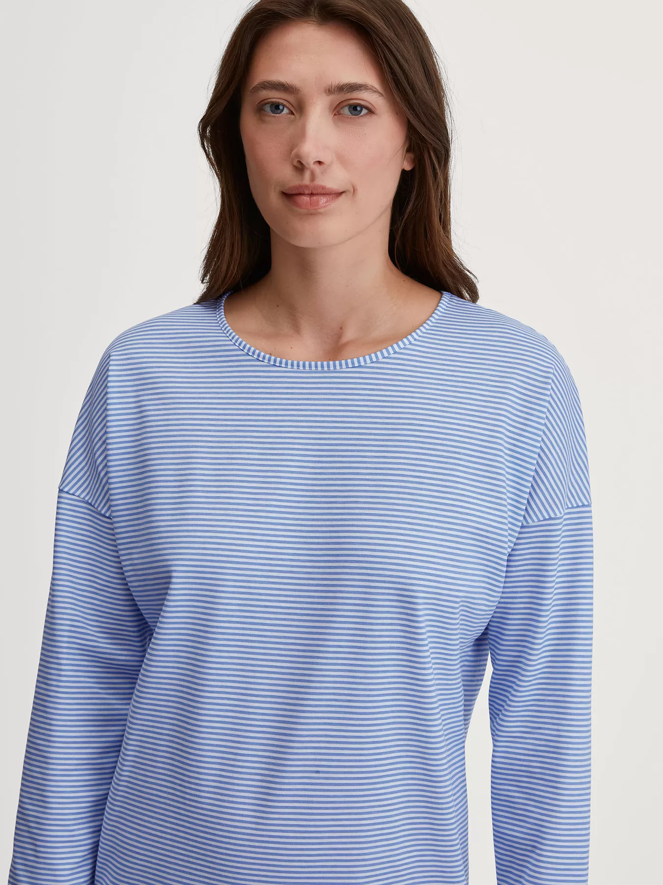 Niebieski Koszula nocna Calida Lovely Nights 36152 - zdjęcie 3