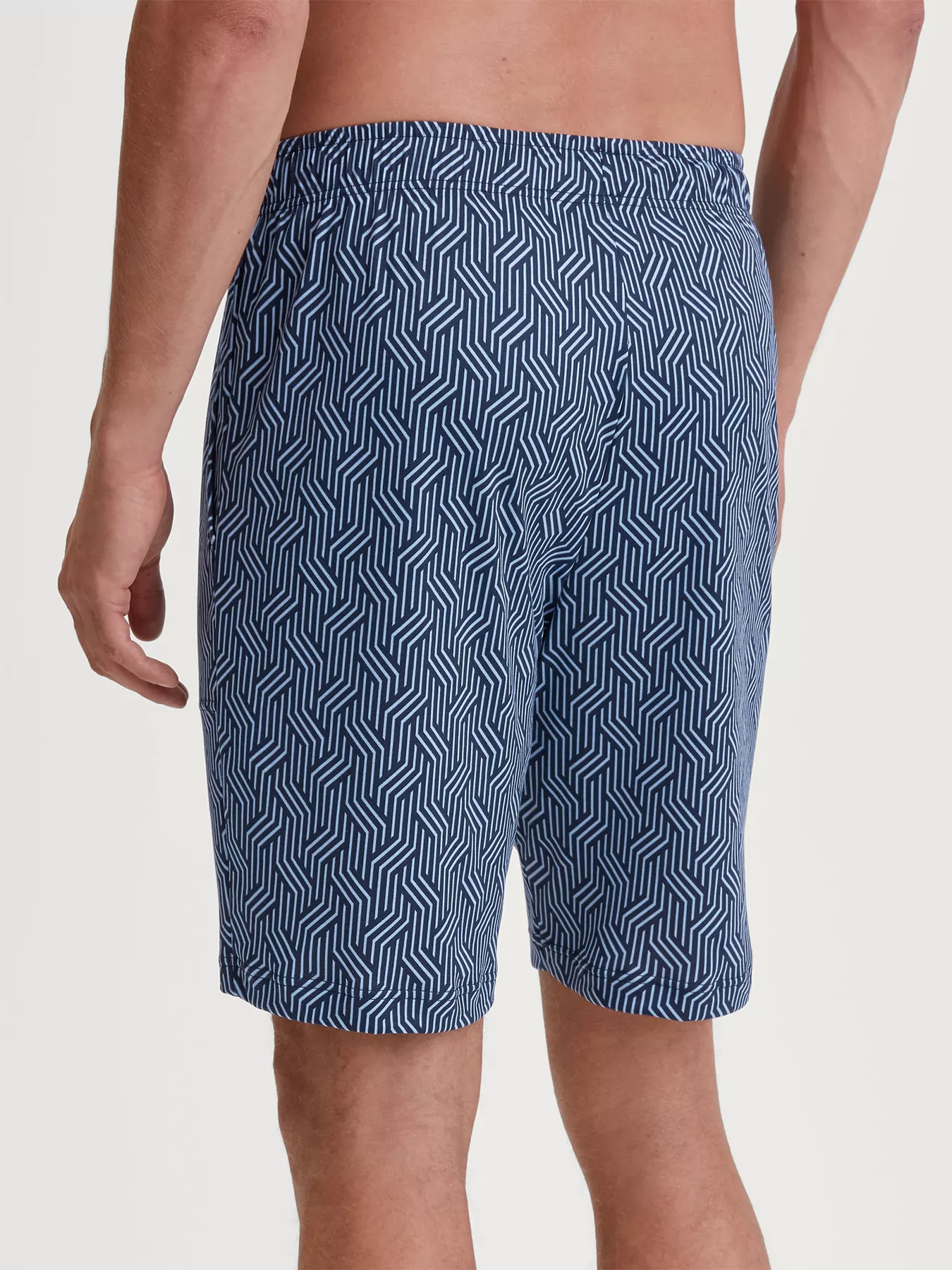 Niebieski Szorty męskie Calida RMX Sleep Free 27484 - zdjęcie 2