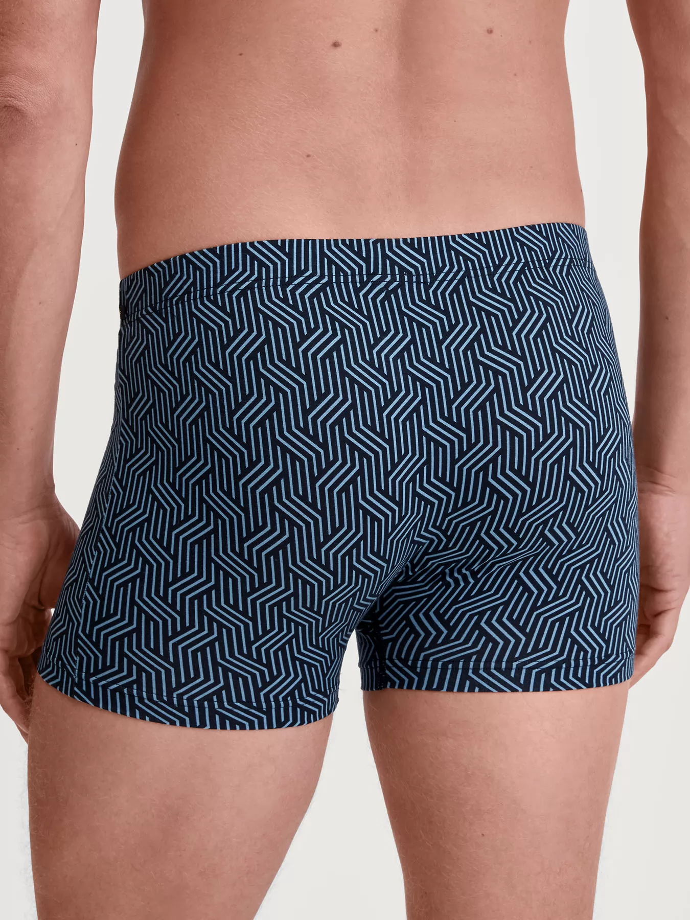 Granatowy, niebieski Bokserki męskie Calida Focus Trend 26487 - zdjęcie 2