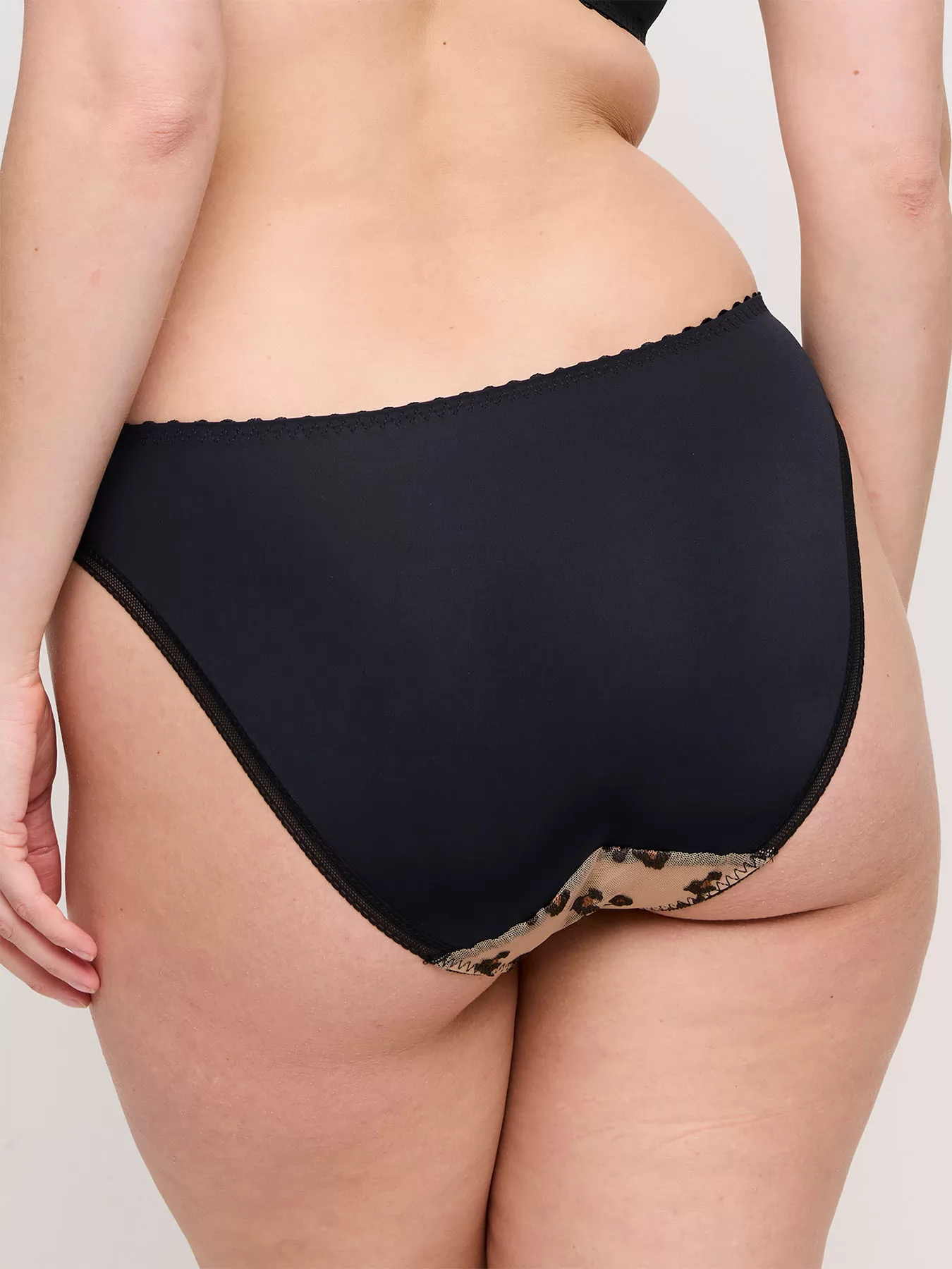 Beżowy, czarny, zielony Figi PrimaDonna Manali 563570 - zdjęcie 2