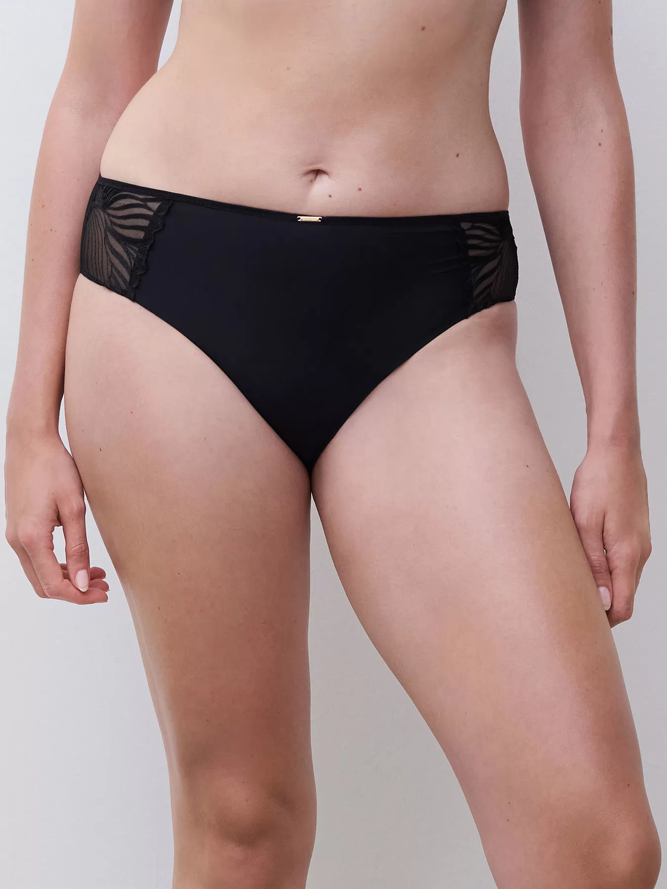 Czarny Figi Chantelle Legend C15YC5 - zdjęcie 1