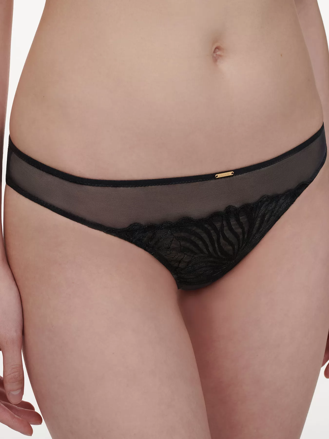 Czarny Figi Chantelle Legend C15YG0 - zdjęcie 3