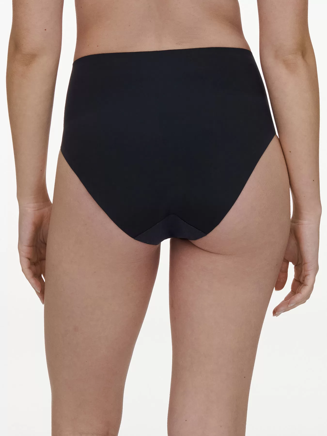 Czarny Figi wysokie Chantelle Pure Lace C18IC5 - zdjęcie 2