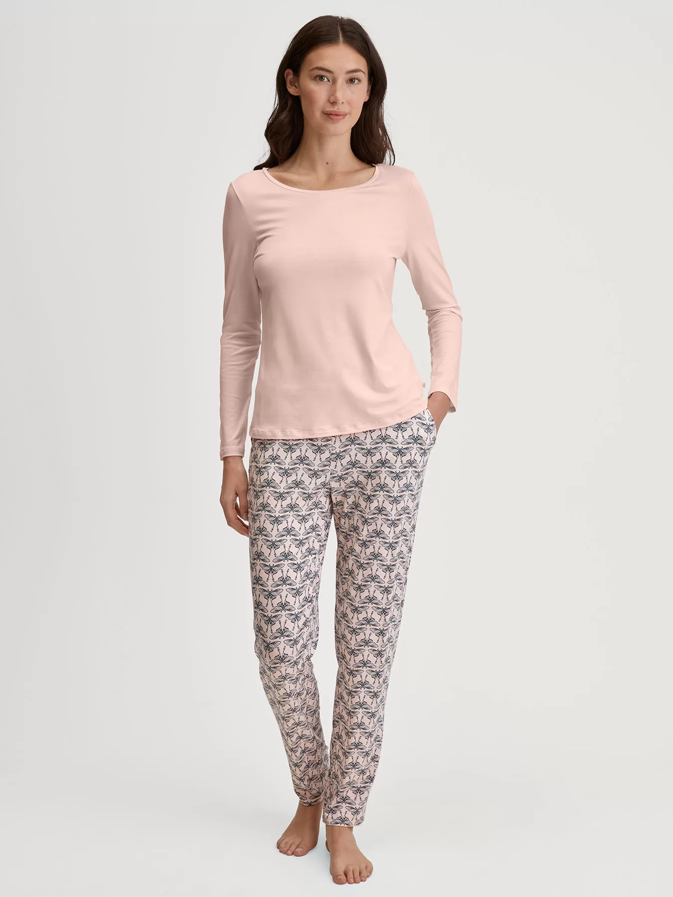 Pudrowy róż, różowy Koszulka damska Calida Favourites Seduction 15696 - zdjęcie 4