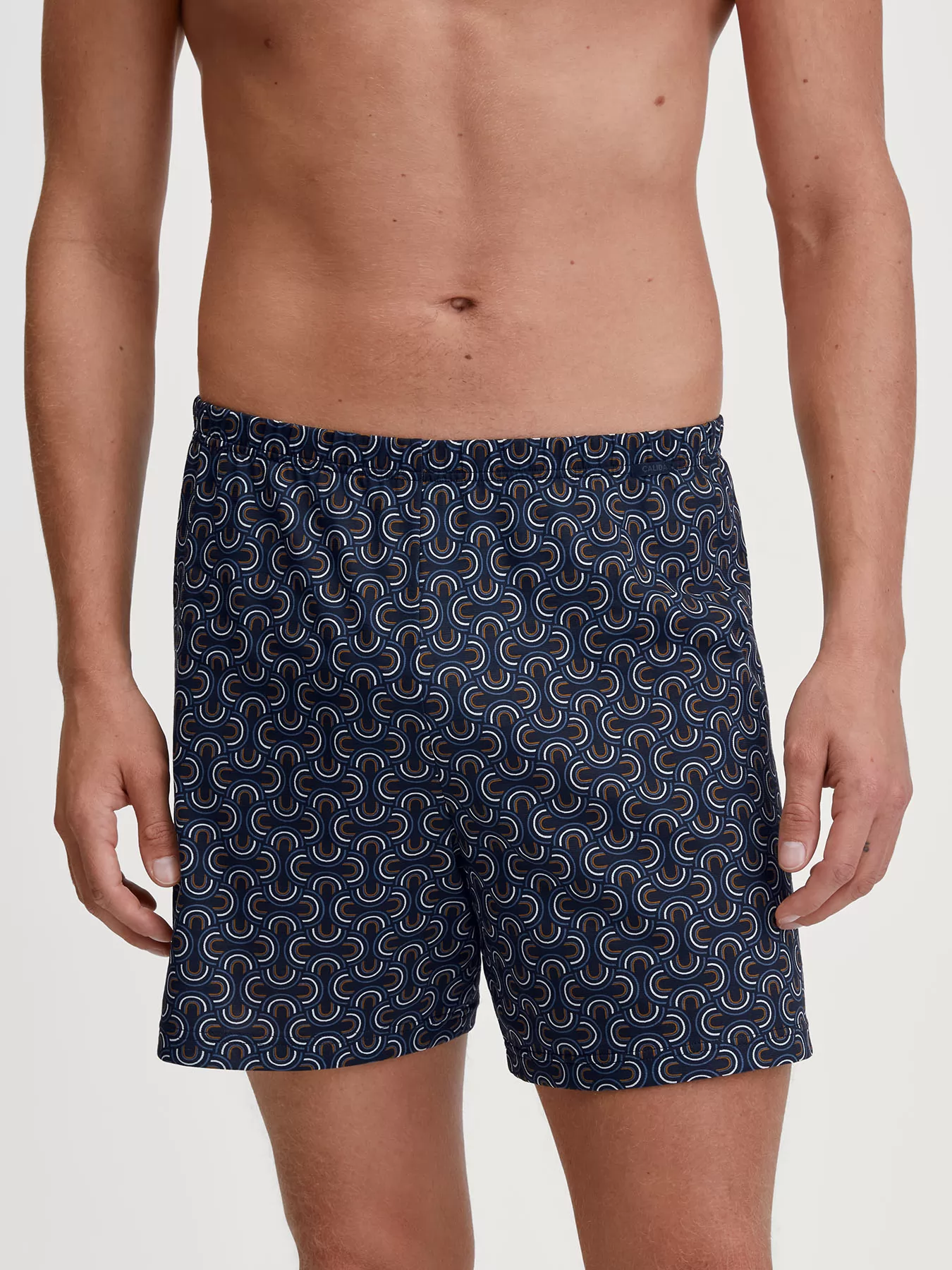 Granatowy Bokserki męskie Calida Cotton Choice 24389 - zdjęcie 1