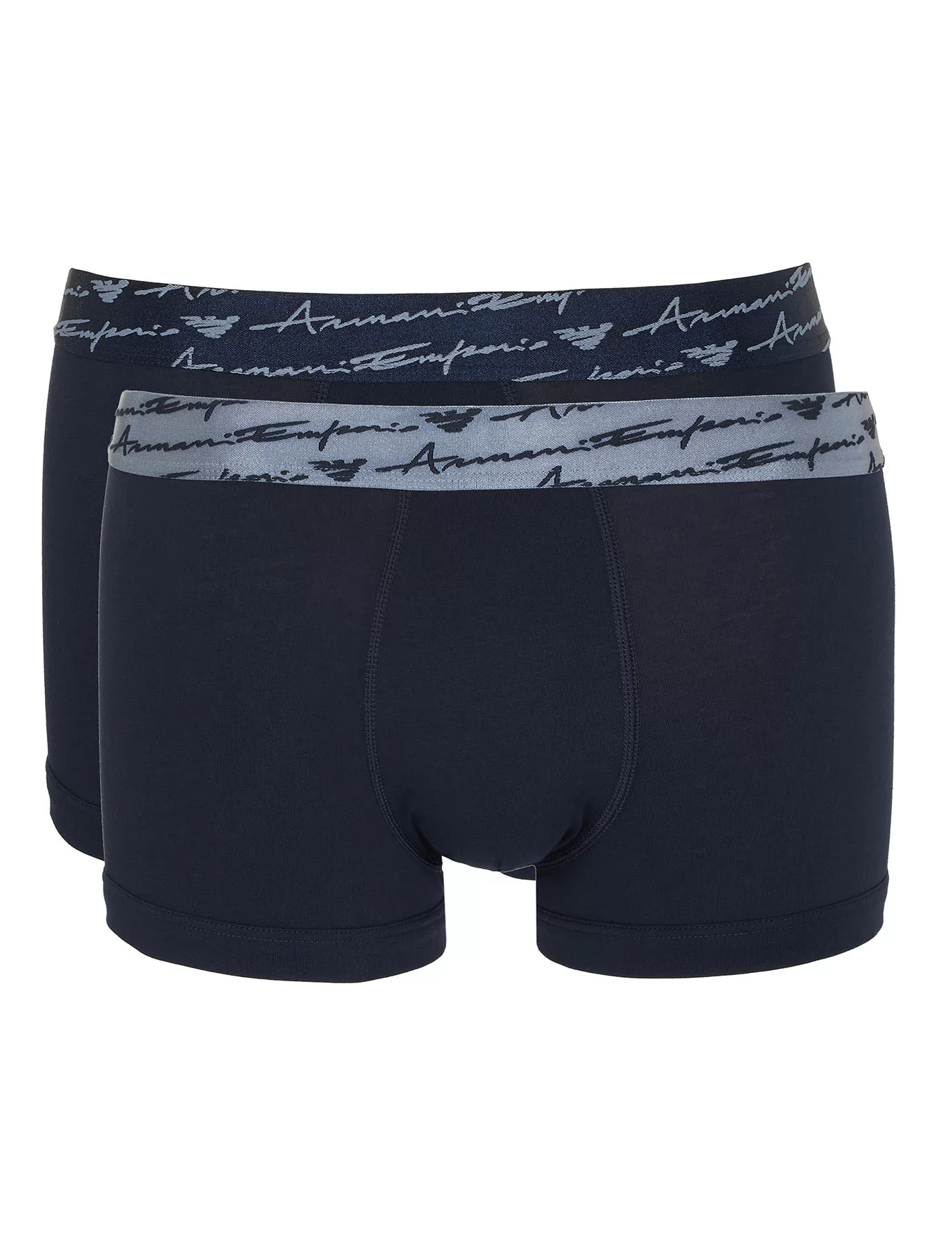 Granatowy Bokserki męskie 2PACK Emporio Armani M000253AF15007 - zdjęcie 5