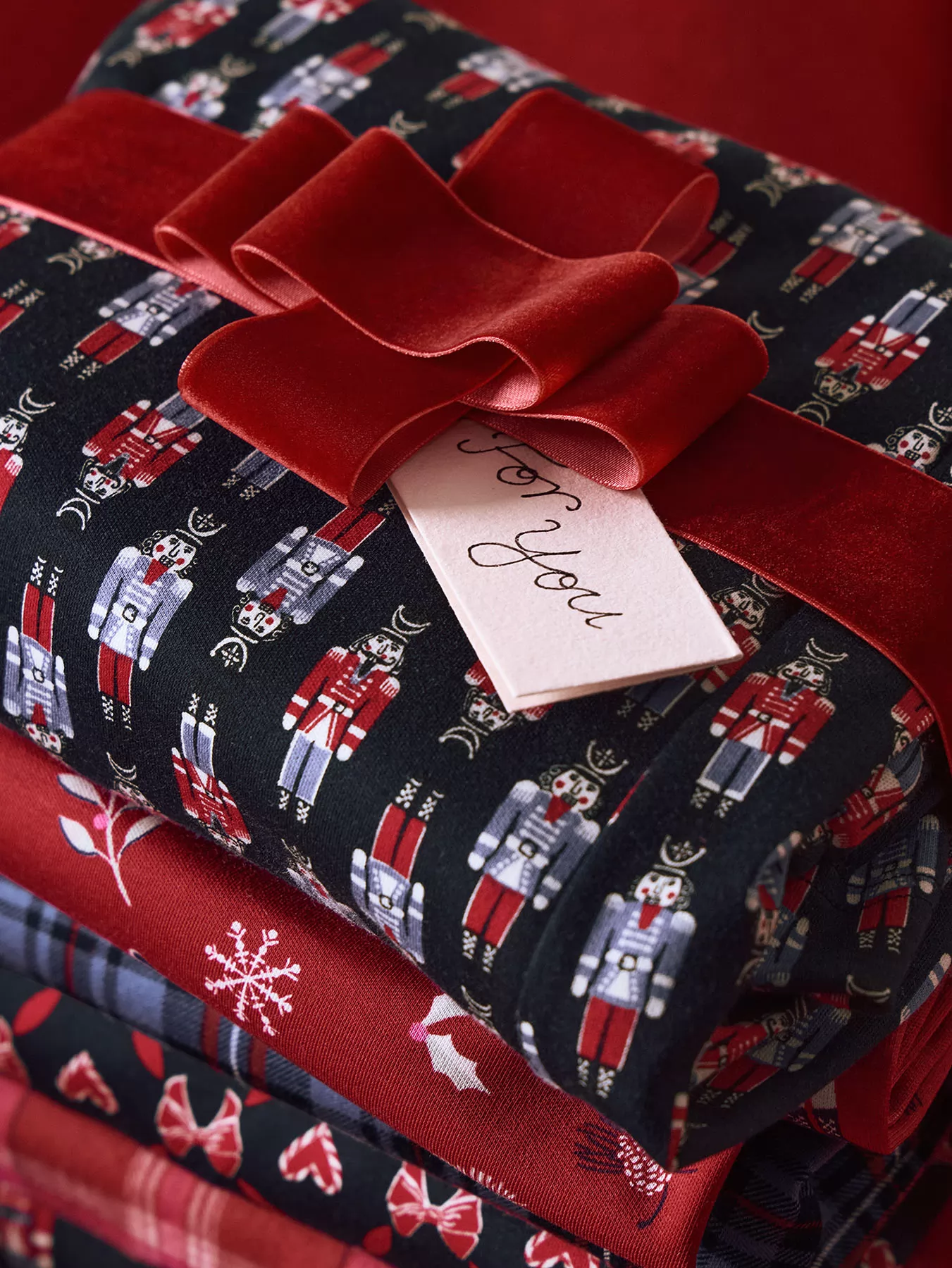 Czerwony Piżama damska Calida Family and Friends 41395 - zdjęcie 5