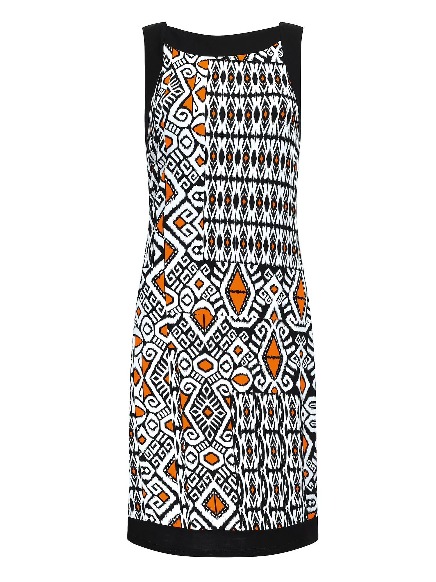 Biały, czarny, wielobarwny Sukienka plażowa Sunflair 73300 - zdjęcie 1